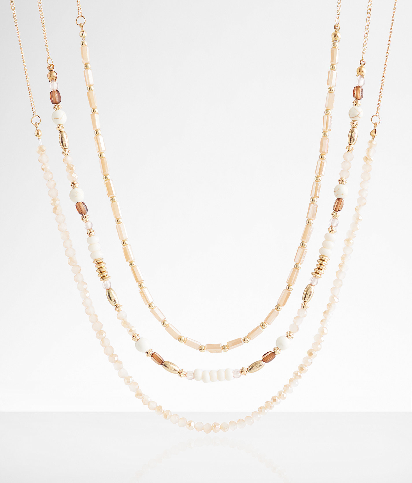 boutique by BKE 3 Pack Necklace Set - Women's Jewelry in Gold