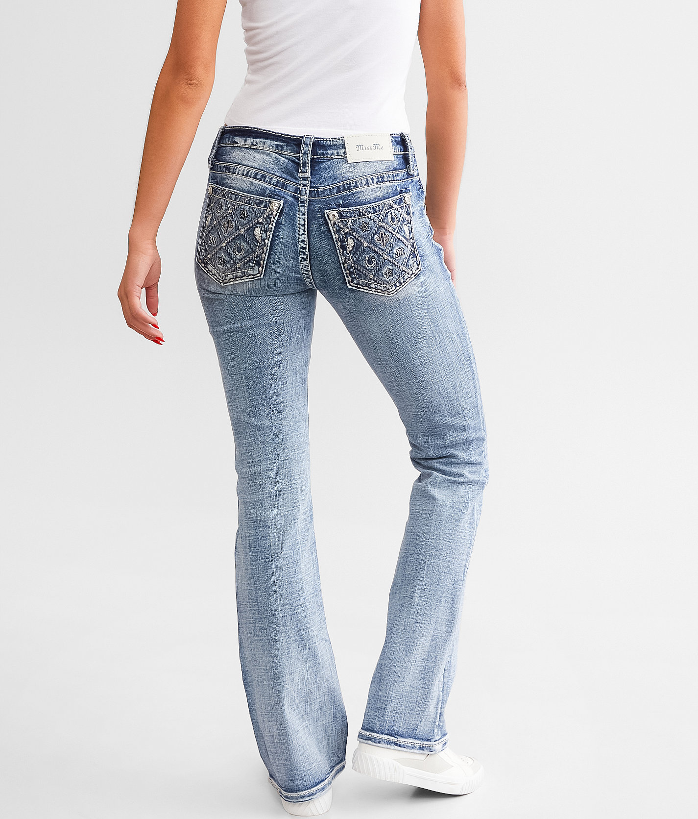 Miss Me Low Rise Boot Stretch Jean - Women's Jeans in L268