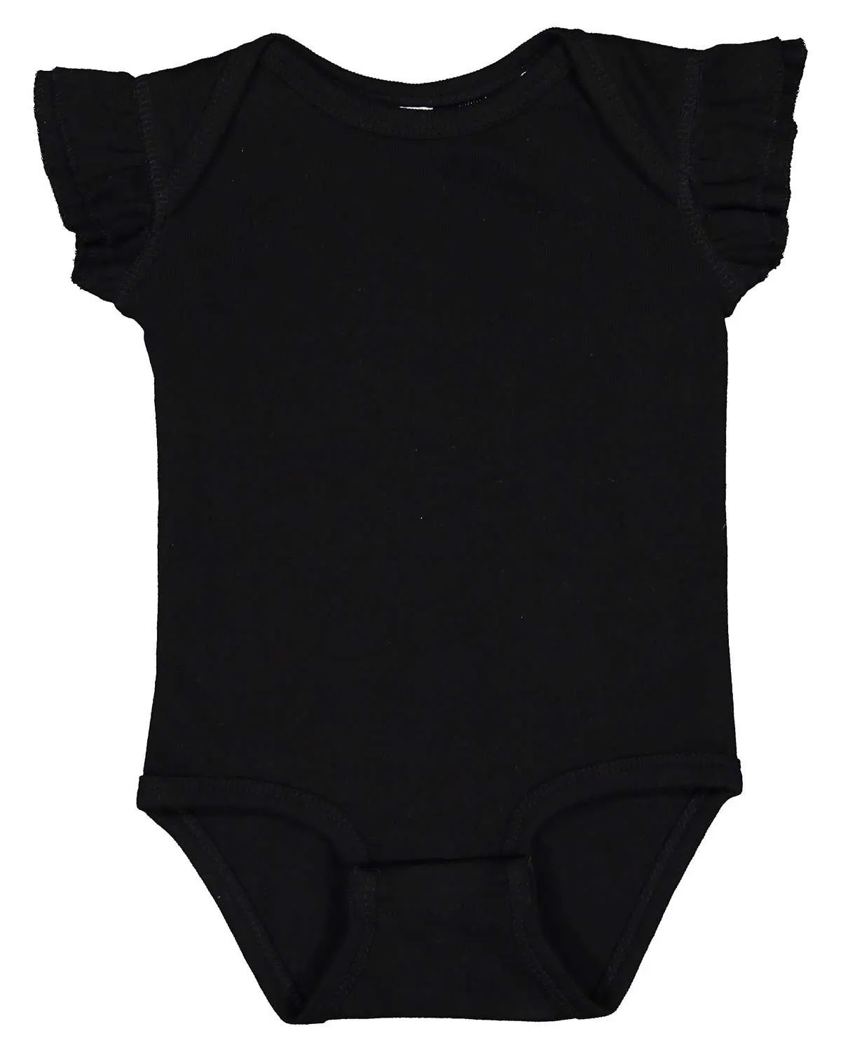Rabbit Skins 4439 Infant Flutter Sleeve Bodysuit