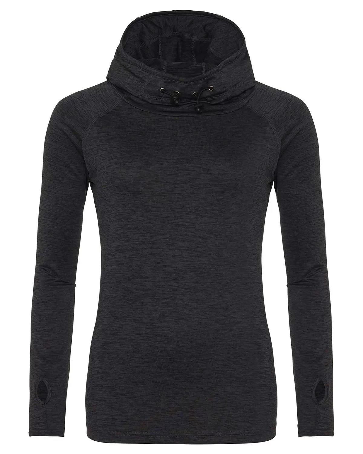 Just Hoods By AWDis JCA038 Ladies Cool Cowl-Neck Long-Sleeve T-Shirt