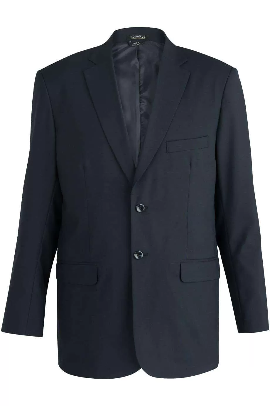 Edwards 3633 Men's Single Breasted Poly/Wool Suit Coat