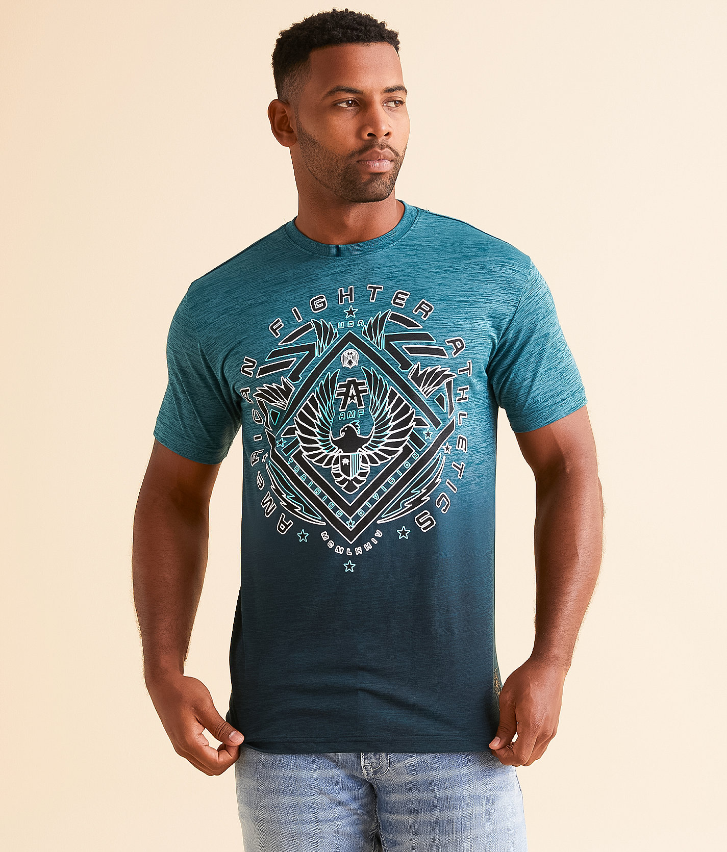American Fighter Airmont T-Shirt - Men's T-Shirts in Hydro Deep Teal
