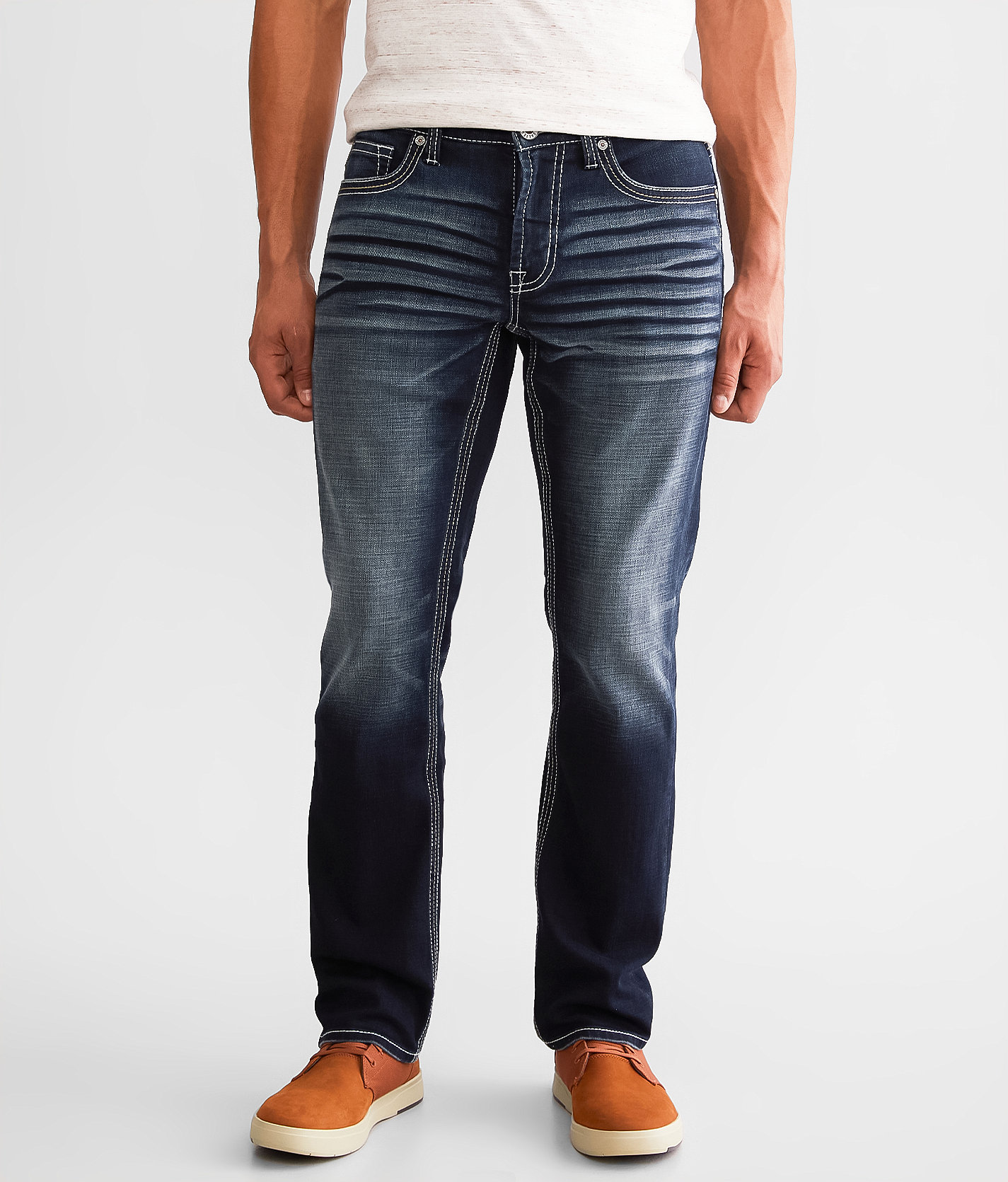 Salvage Mayhem Straight Stretch Jean - Men's Jeans in Sparta