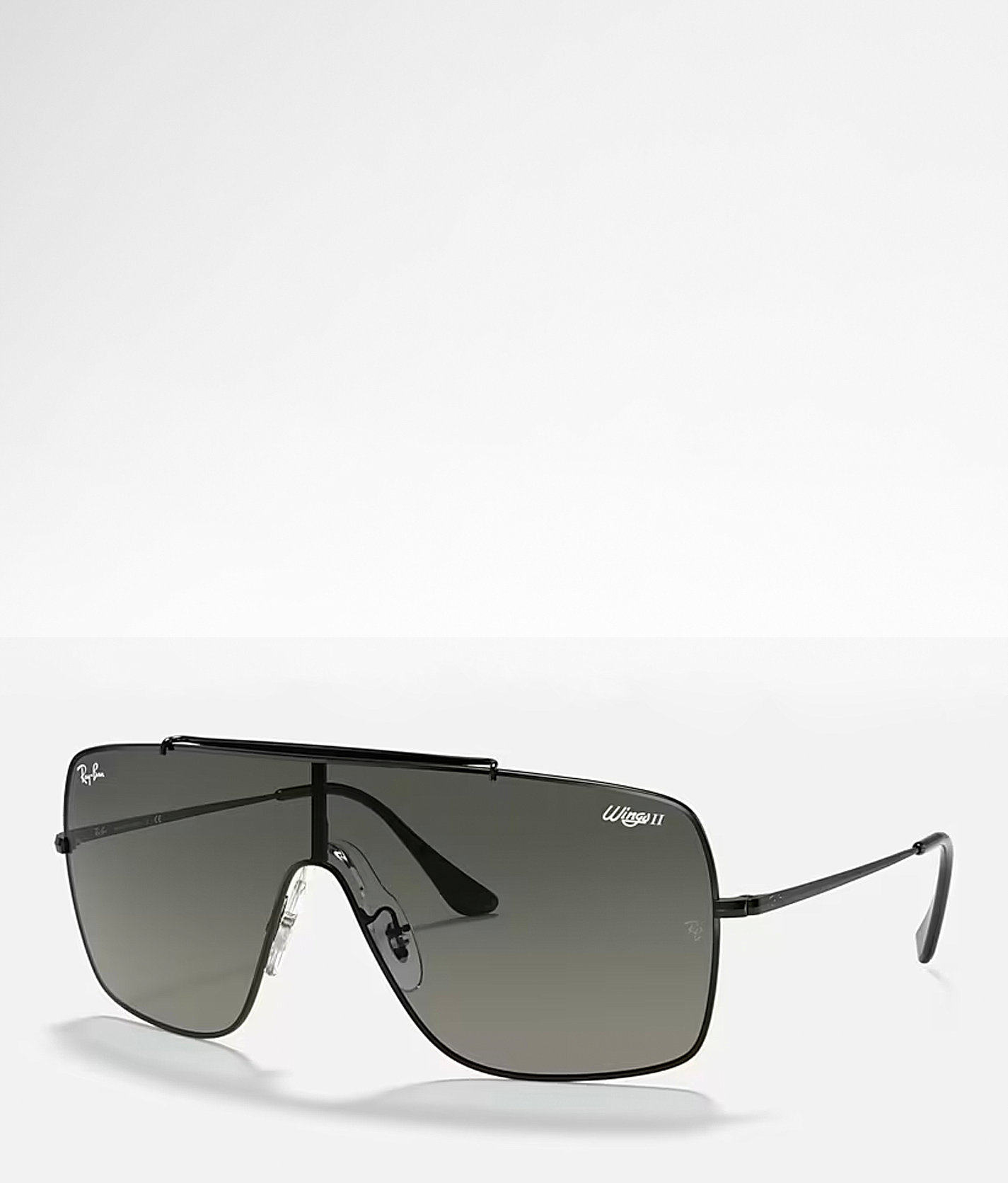 Ray-Ban® Wings II Sunglasses - Women's Sunglasses & Glasses in Black Grey Grad