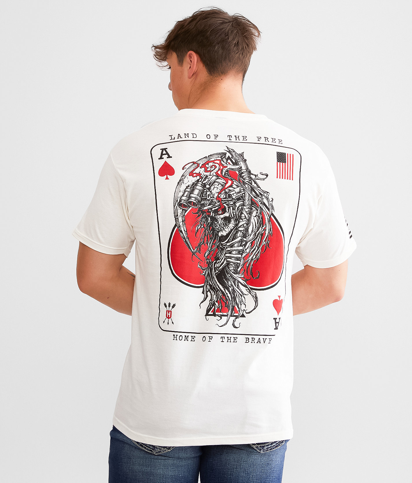 Howitzer Ace T-Shirt - Men's T-Shirts in Antique White