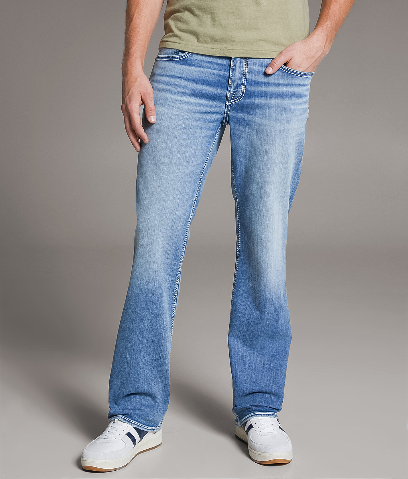 BKE Jake Boot Stretch Jean - Men's Jeans in Huynh