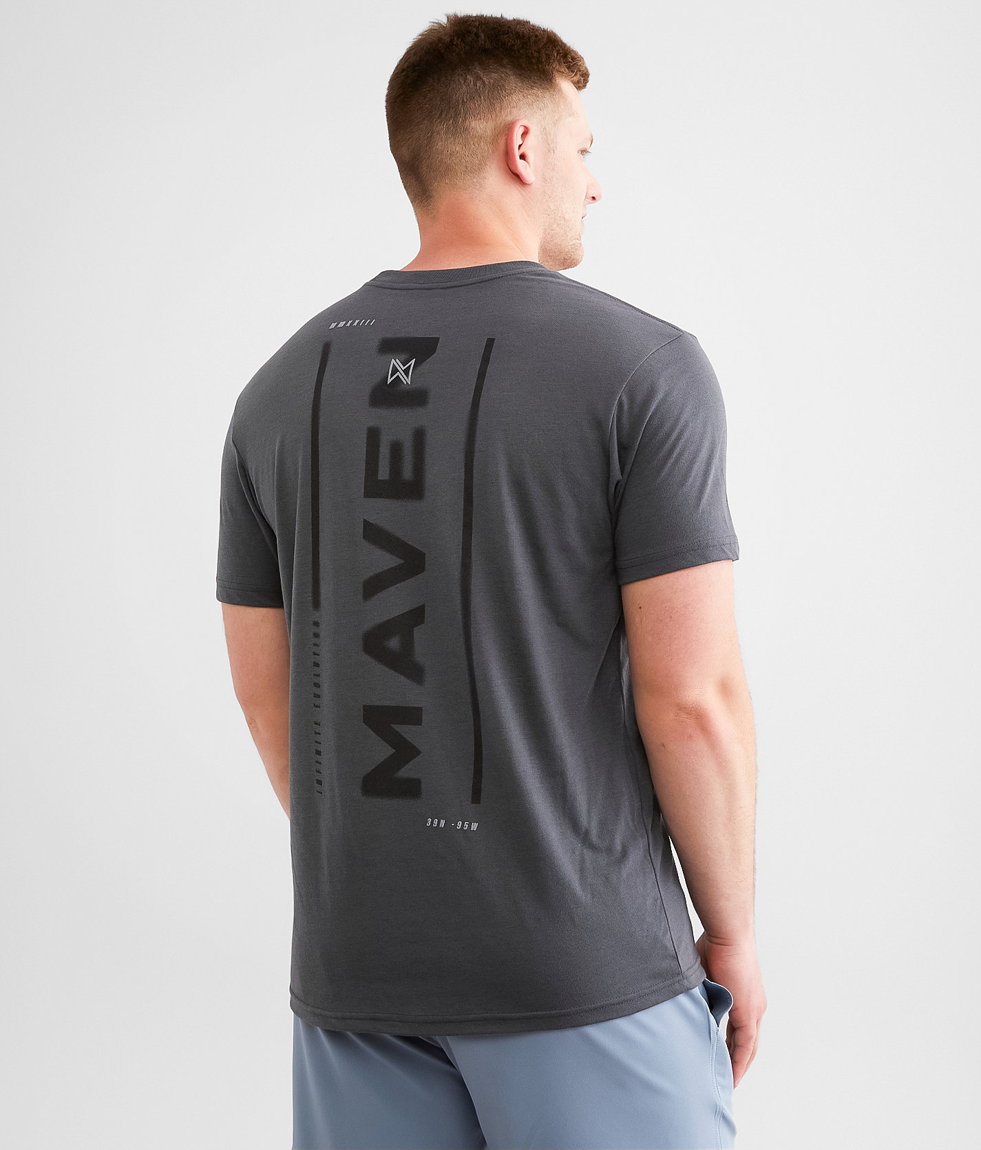 Maven Co-op Fading In T-Shirt - Men's T-Shirts in Dark Shadow