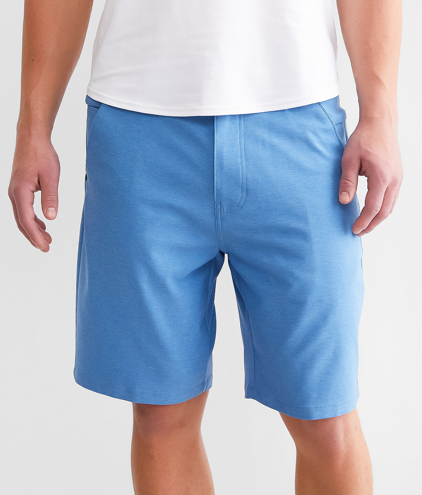 Maven Co-op Essential Performance Stretch Short - Men's Shorts in Bright Blue
