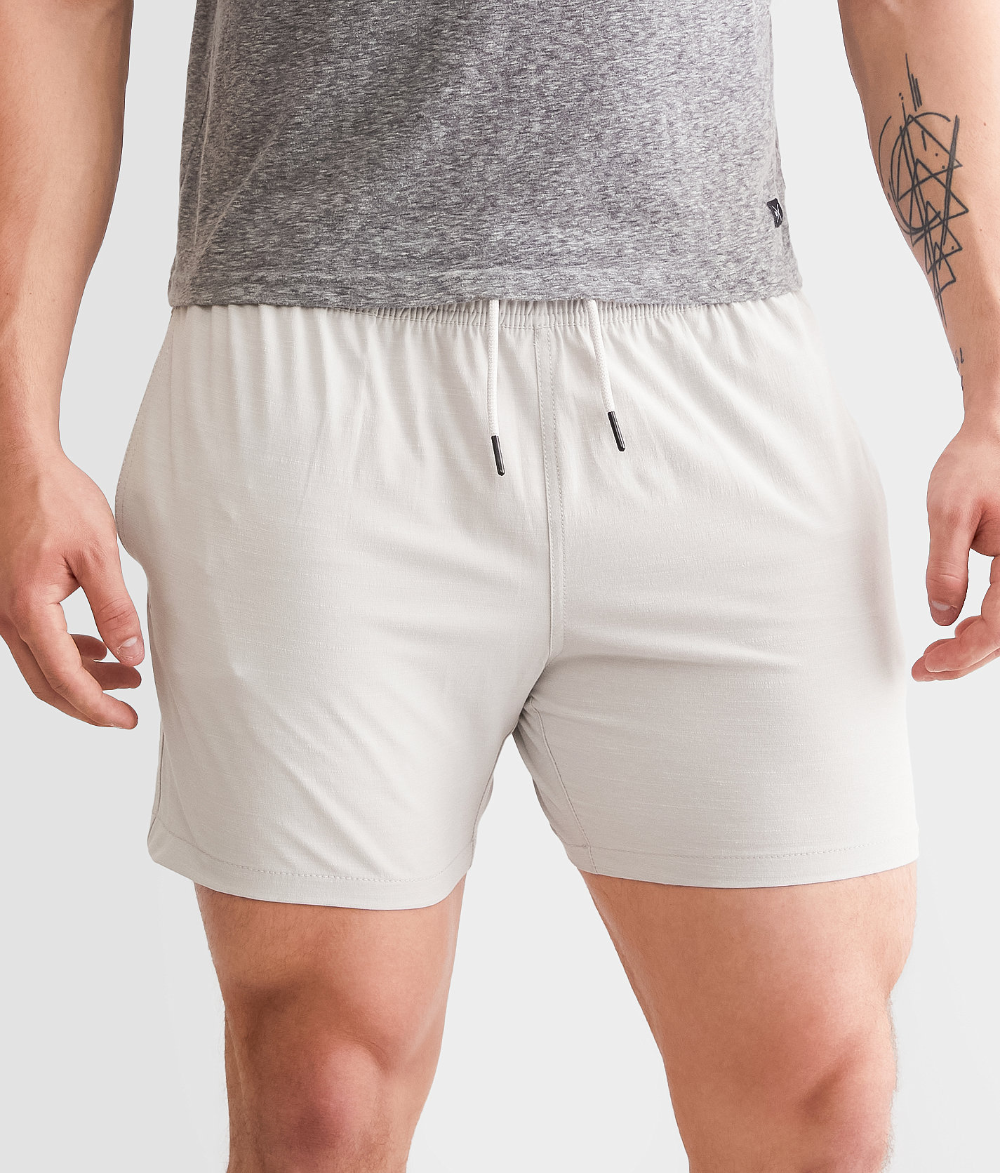 Departwest Lannister Stretch Walkshort - Men's Shorts in Quiet Grey
