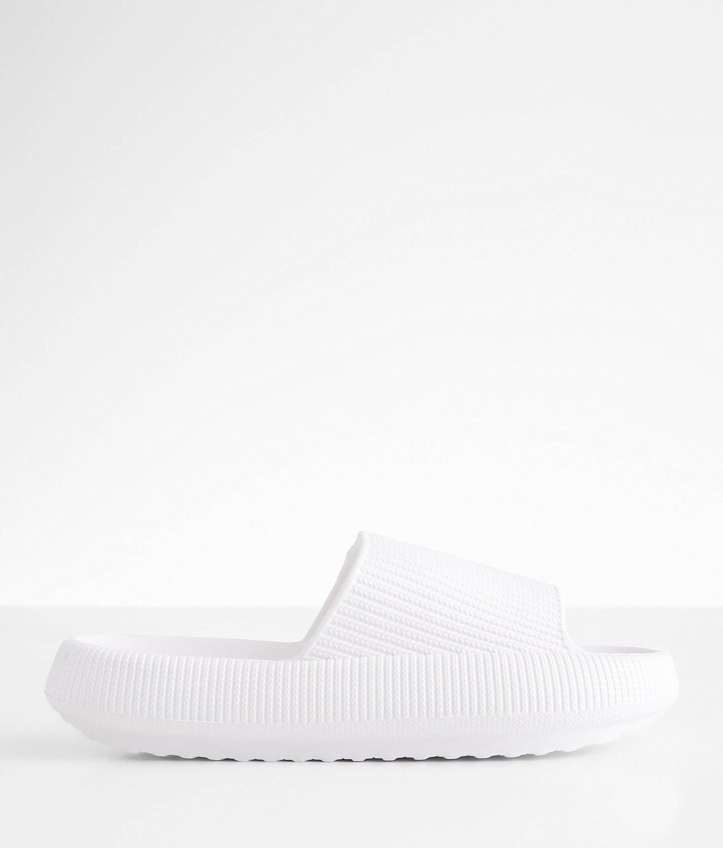 BKE Textured Slide - Women's Shoes in White
