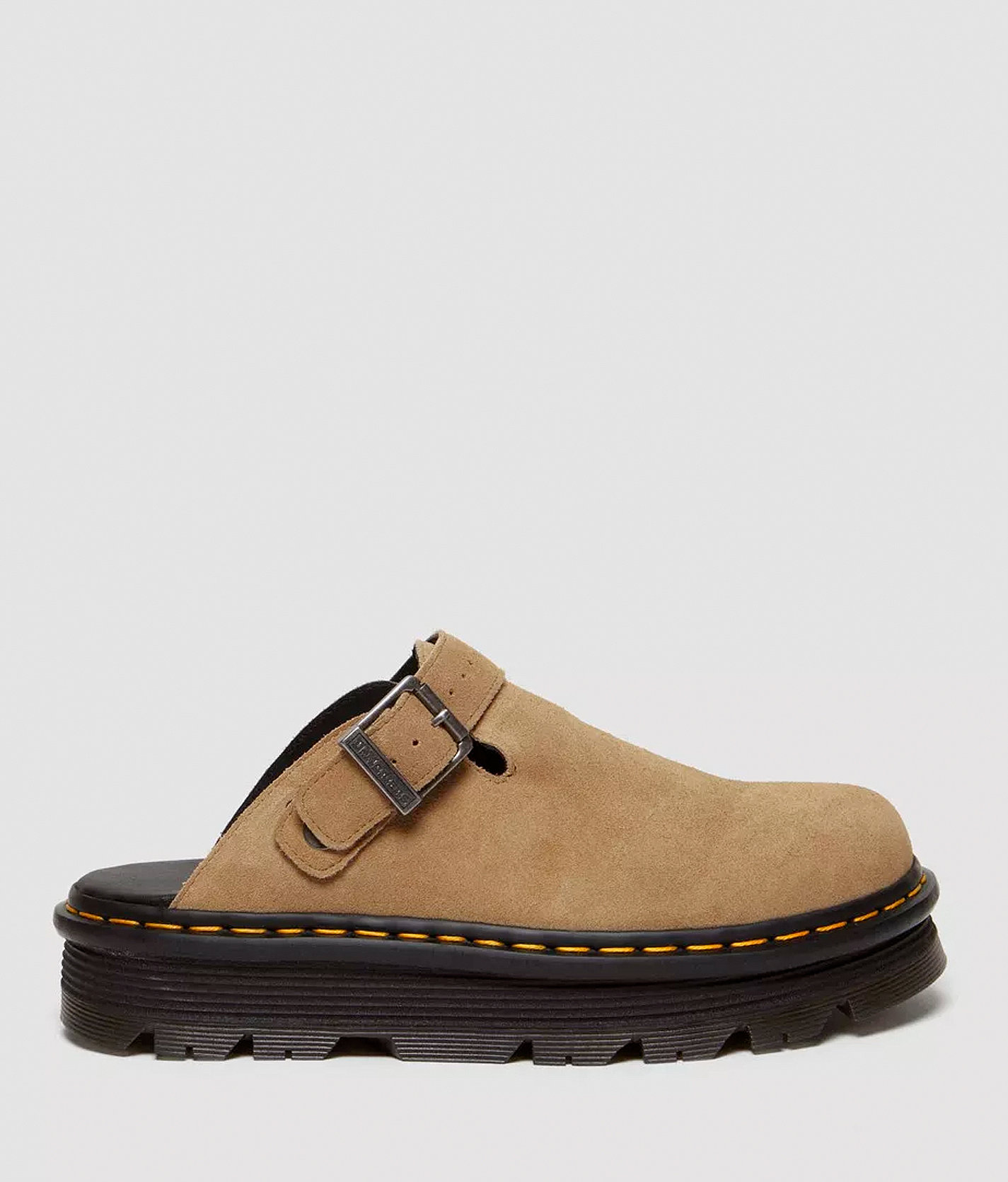 Dr. Martens ZebZag Suede Mule - Women's Shoes in Savannah Tan