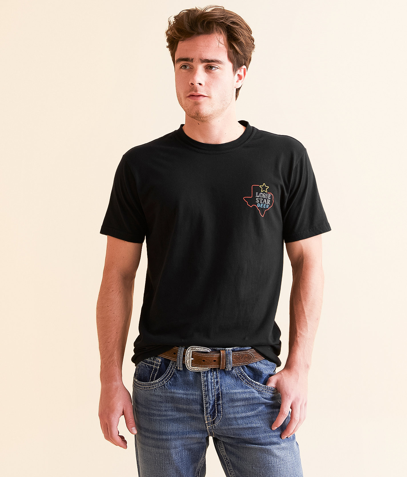 American Needle Lone Star T-Shirt - Men's T-Shirts in Black