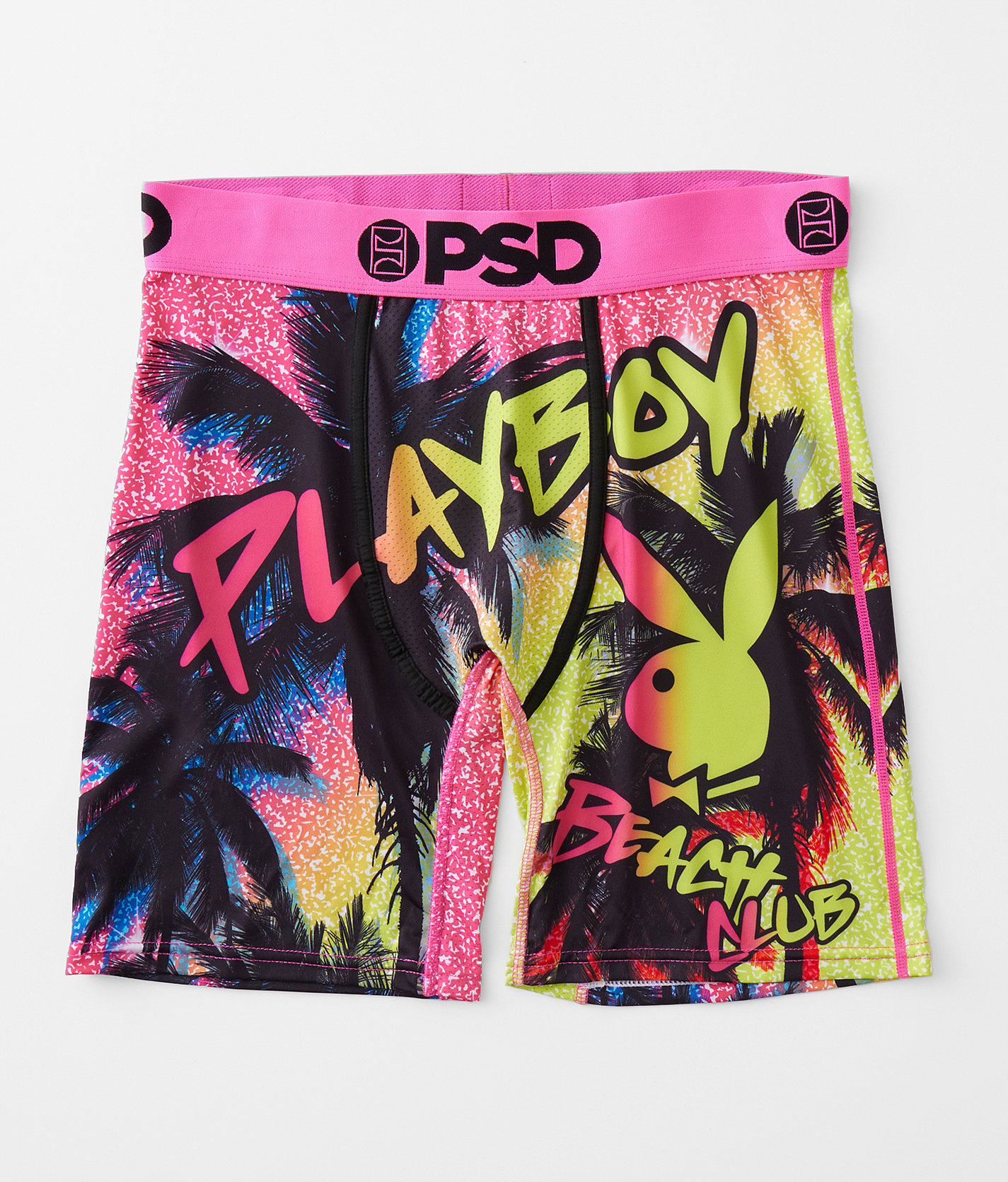 PSD Playboy Beach Club Stretch Boxer Briefs - Men's Boxer Briefs in Multi