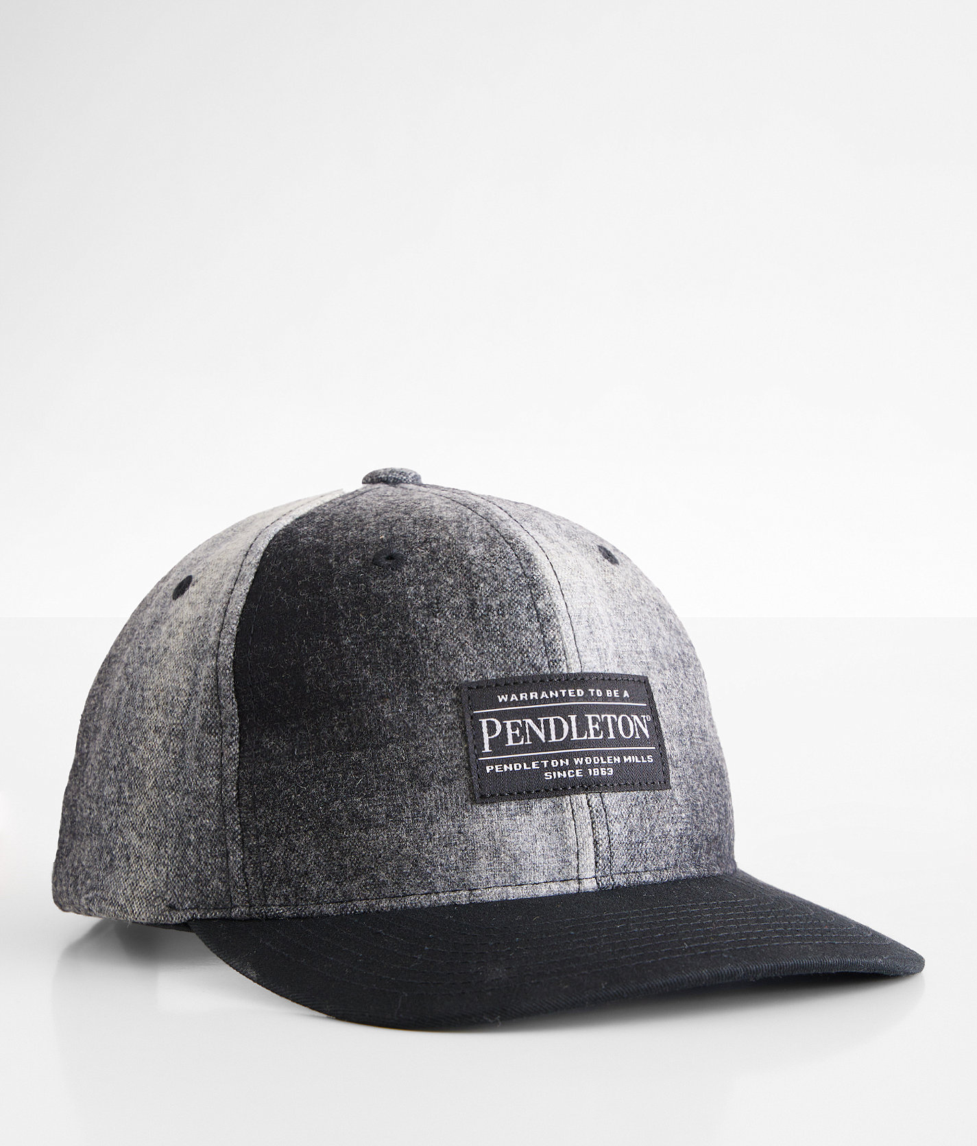 Pendleton Wool Hat - Men's Hats in Black White Ombre