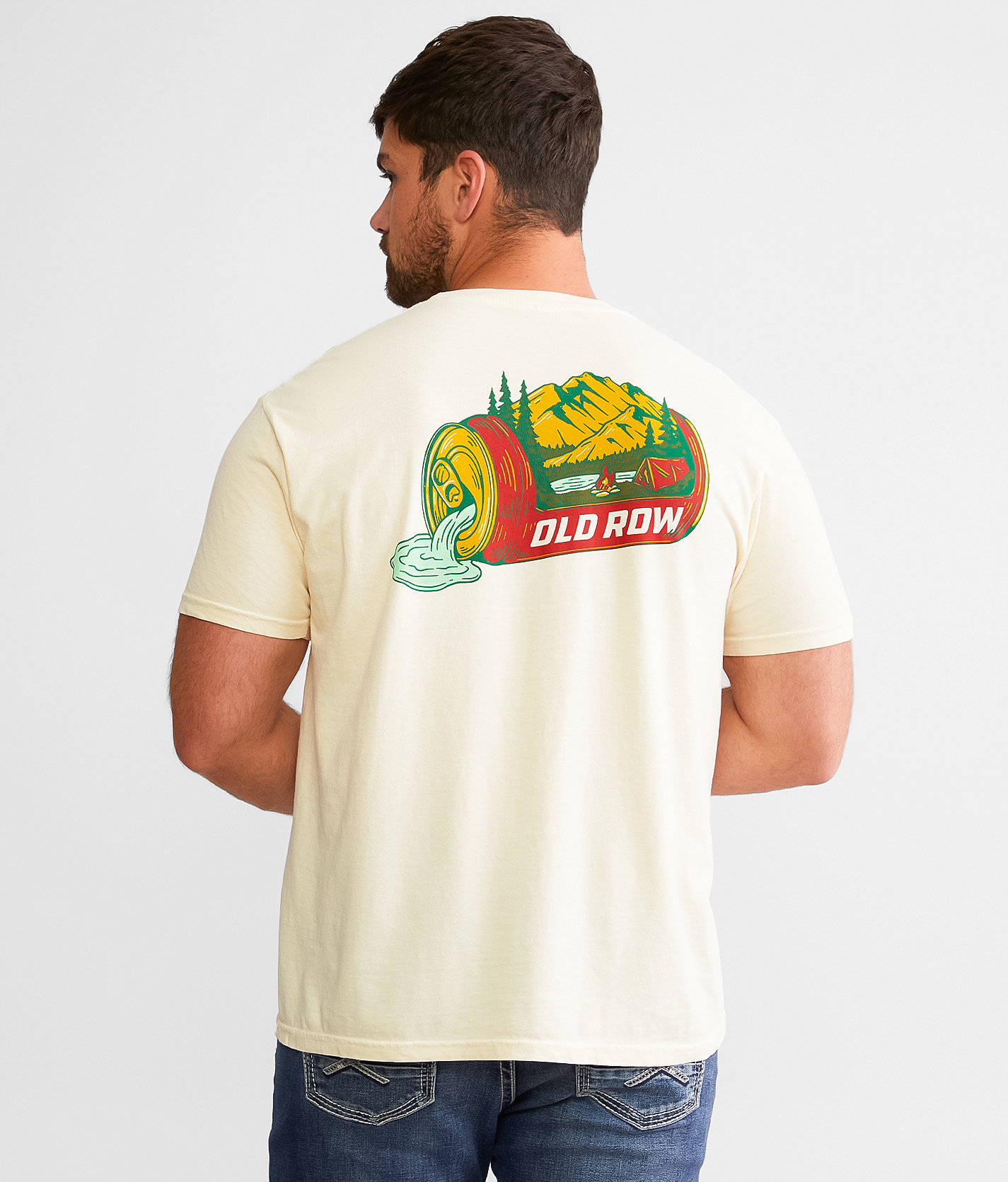 Old Row Can T-Shirt - Men's T-Shirts in Ivory