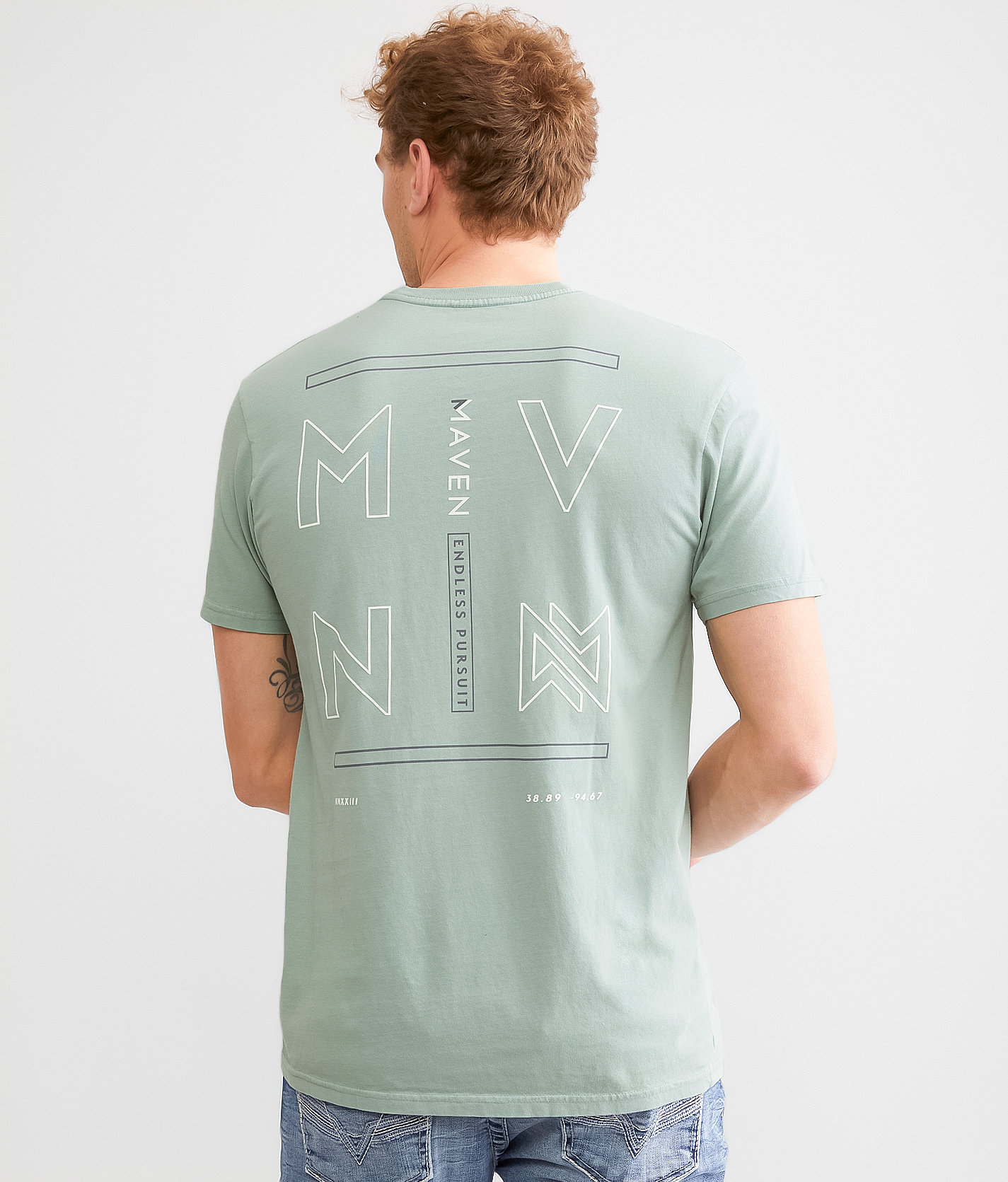 Maven Co-op MVNT T-Shirt - Men's T-Shirts in Sage Green