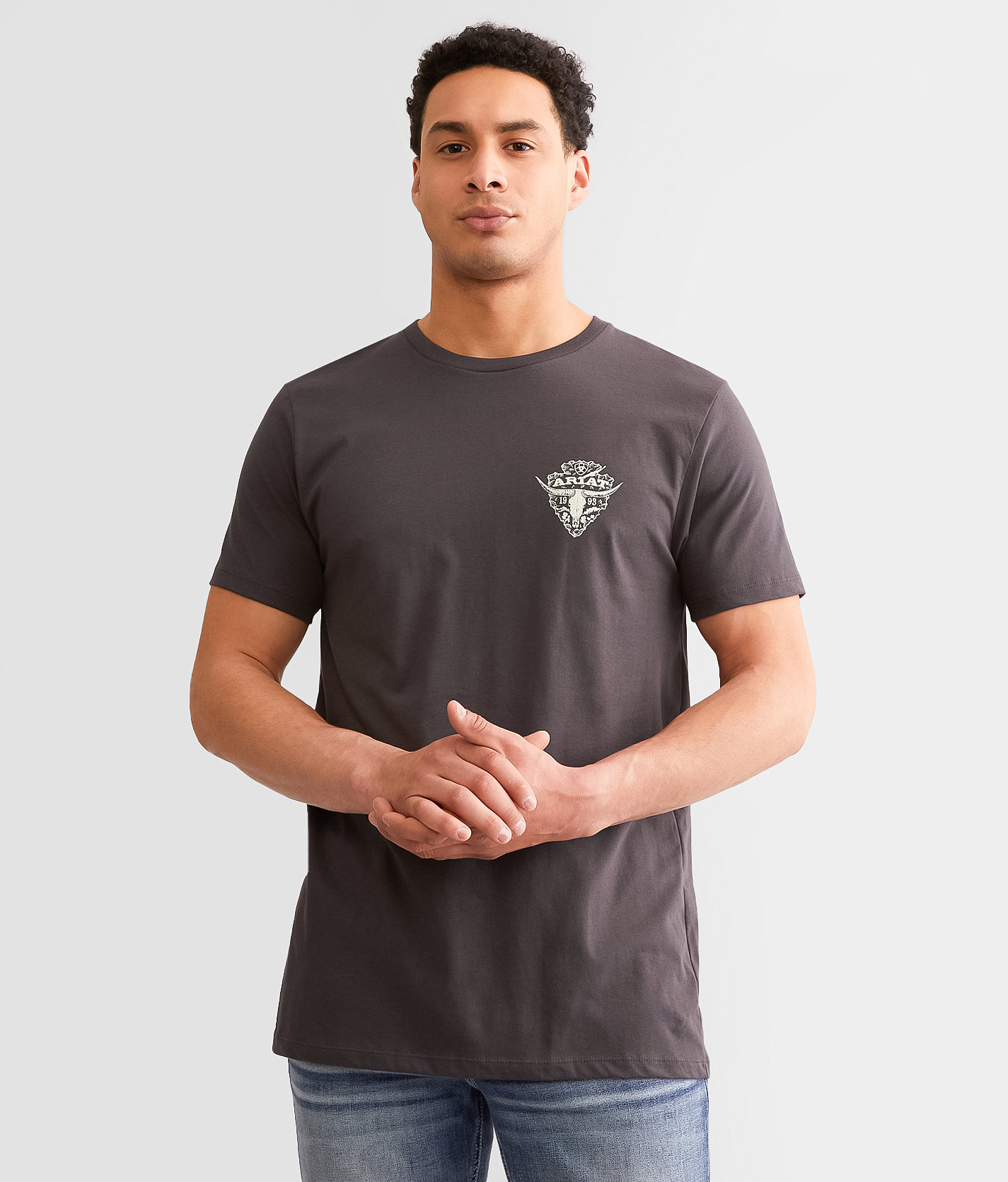Ariat Arrowhead T-Shirt - Men's T-Shirts in Vintage Black