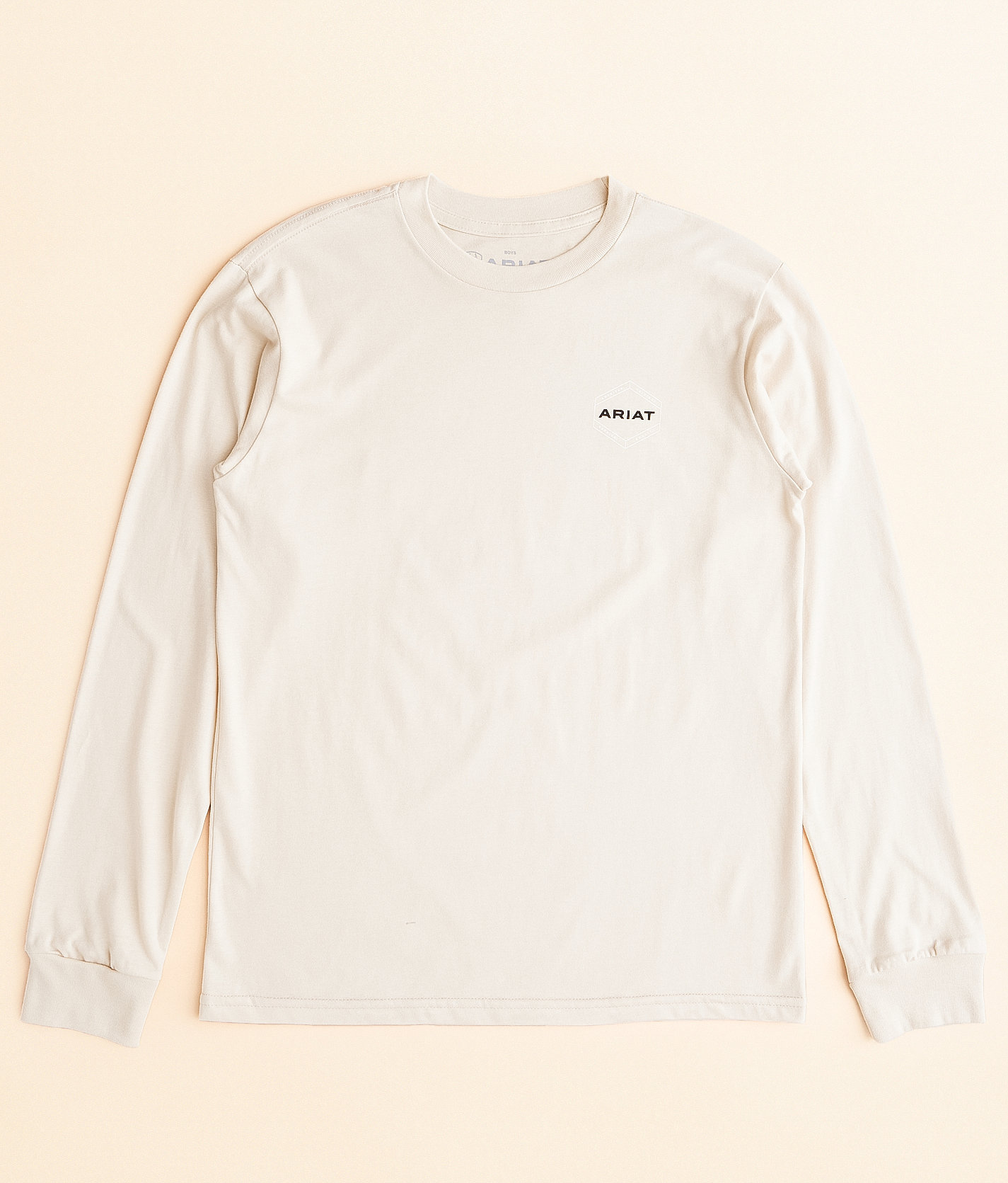 Boys - Ariat Dusty Ridge Hex T-Shirt - Boy's T-Shirts in Natural