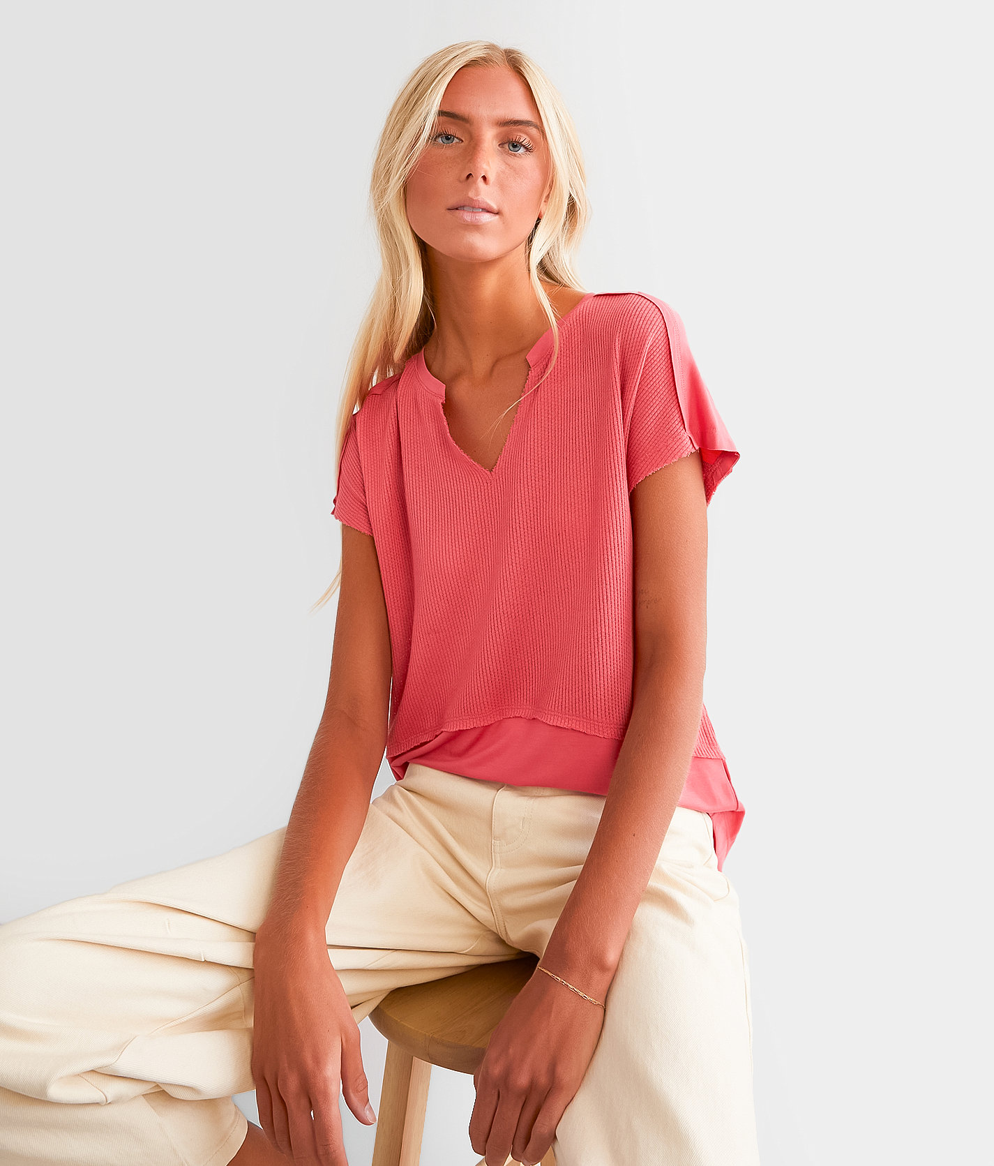 White Crow Harley Top - Women's Shirts & Blouses in Holly Berry