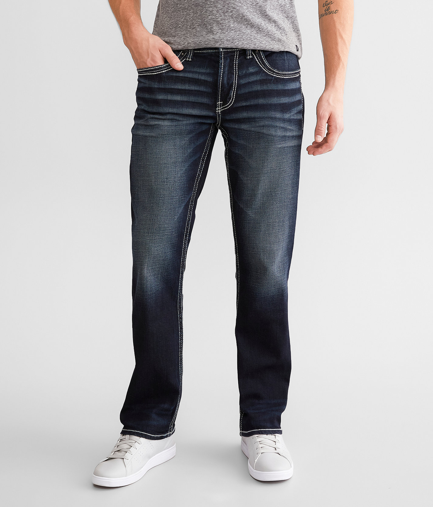 Salvage Mayhem Straight Stretch Jean - Men's Jeans in Katerini