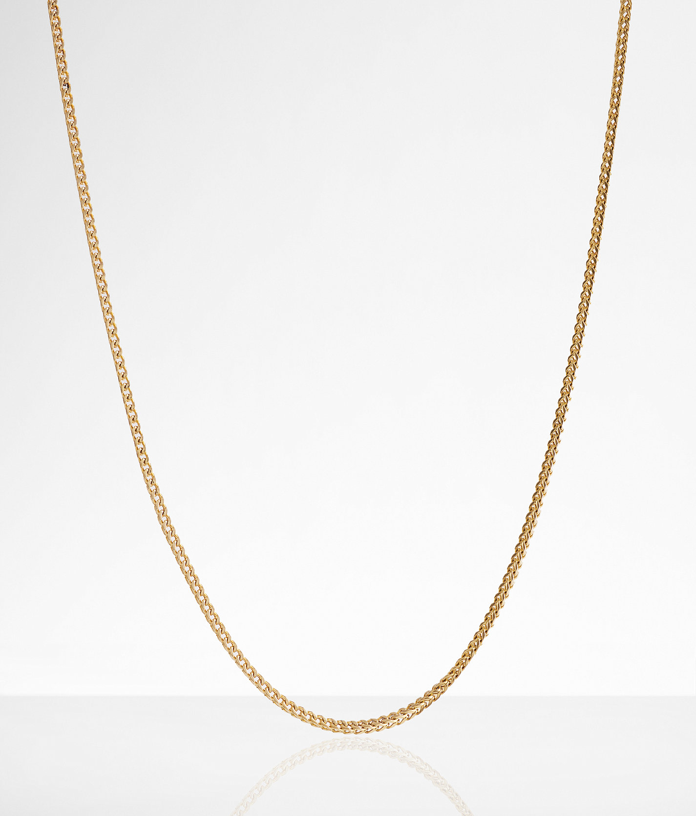 BKE Stainless Steel 22" Necklace - Men's Jewelry in Gold
