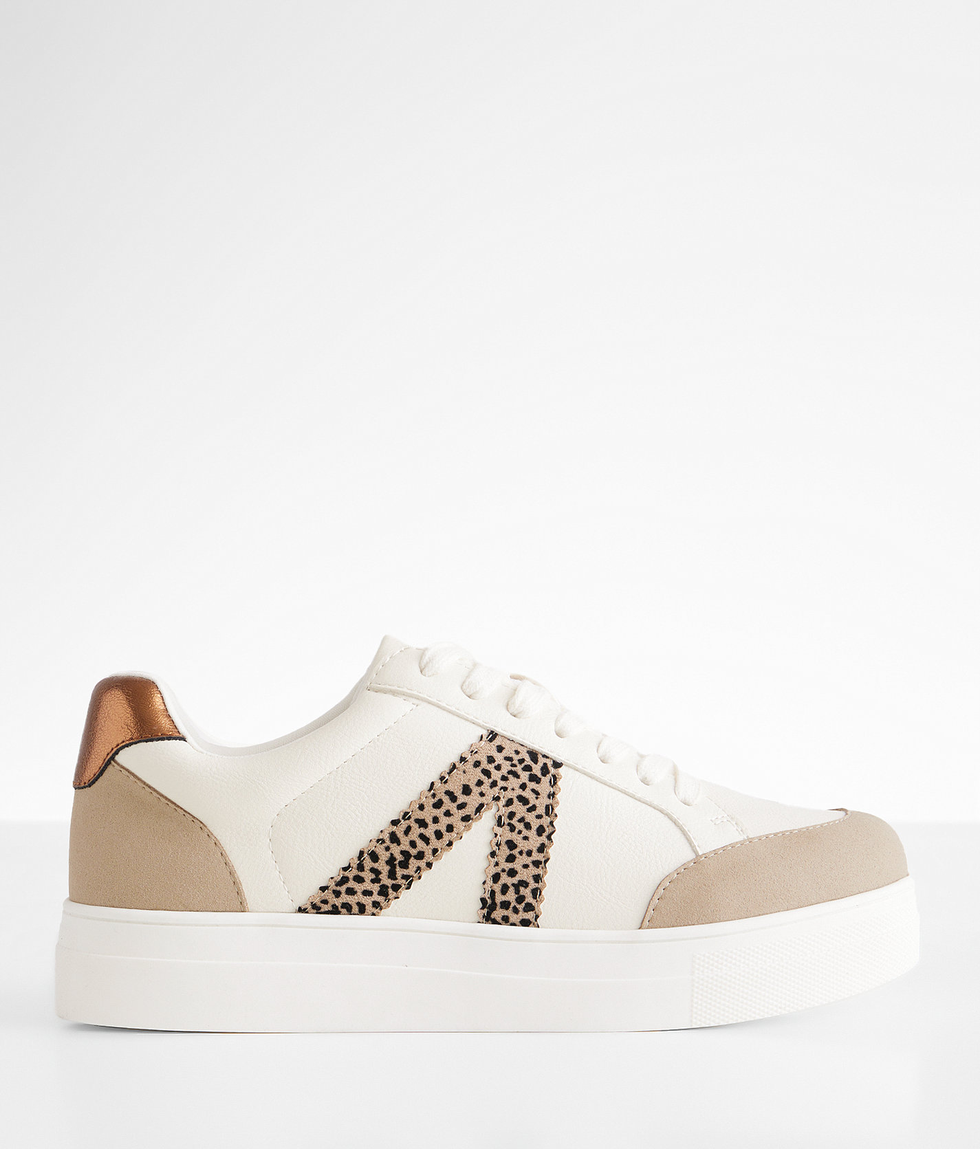 Mia Astra Sneaker - Women's Shoes in White Sand Bronze Beige
