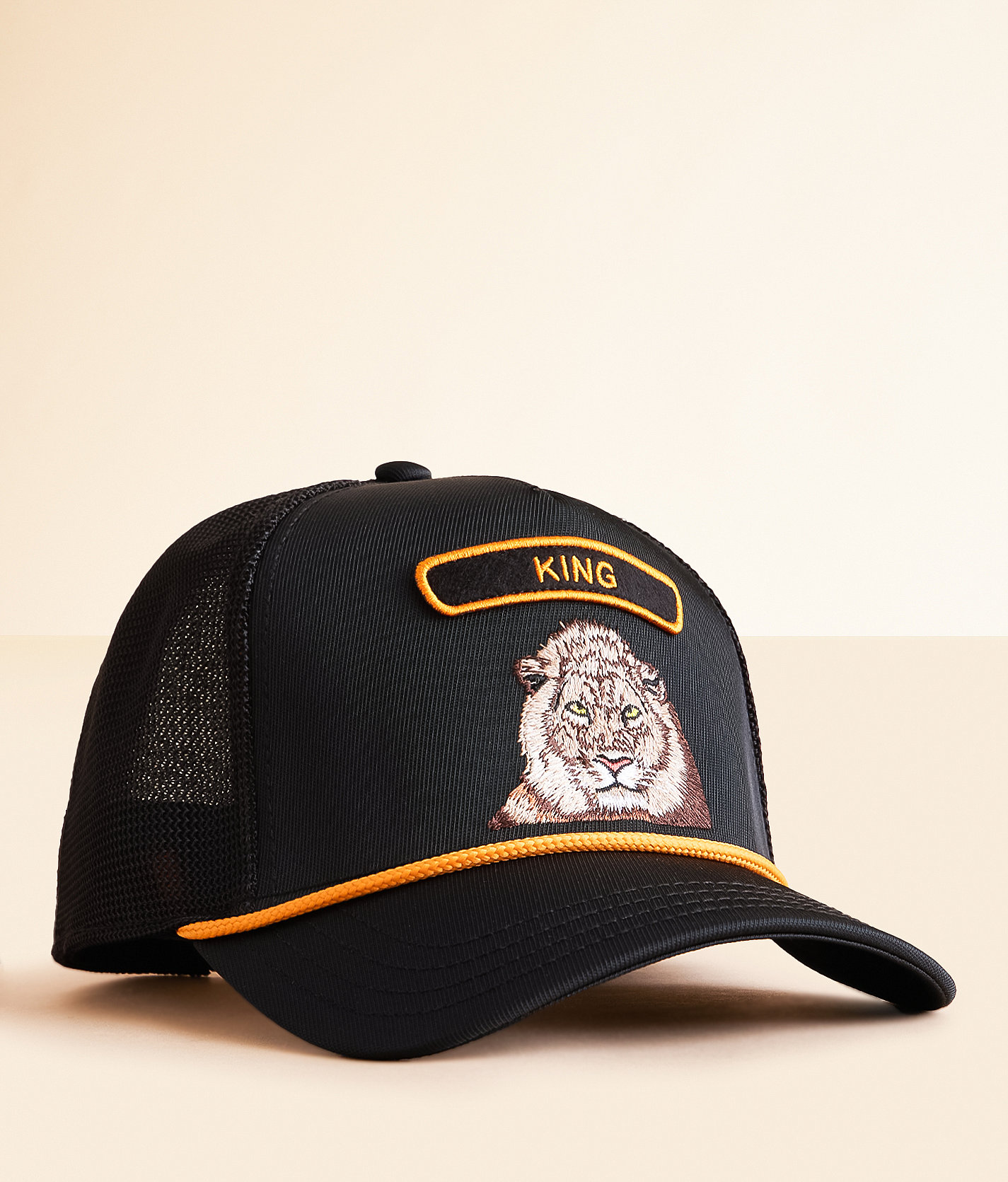 Goorin Bros. GB2 Lion Trucker Hat - Men's Hats in Black