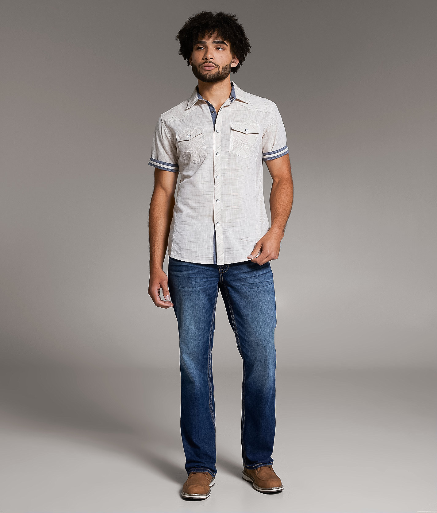 BKE Jake Boot Stretch Jean - Men's Jeans in Nugget