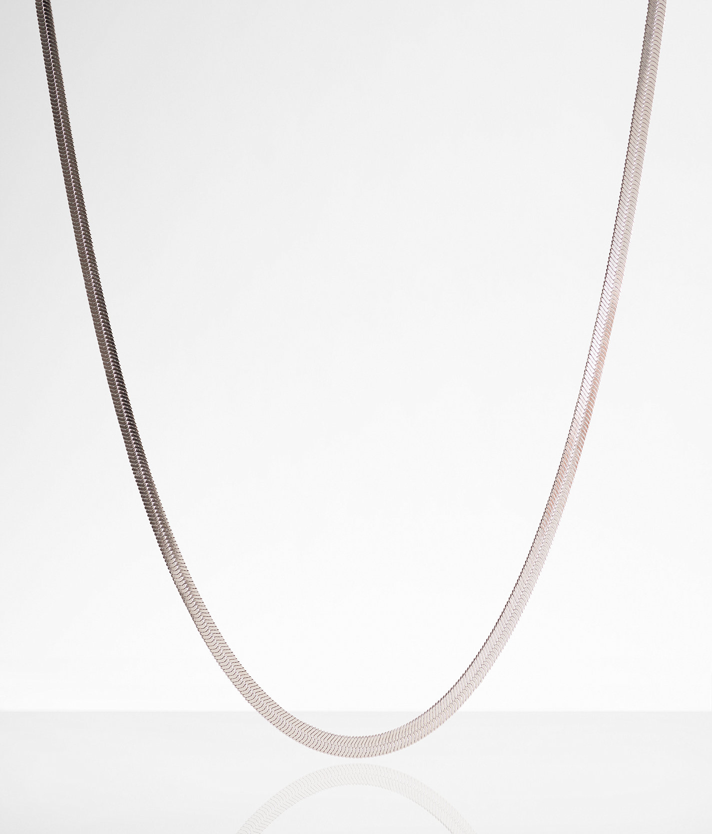 BKE Snake Chain 20" Necklace - Men's Jewelry in Silver