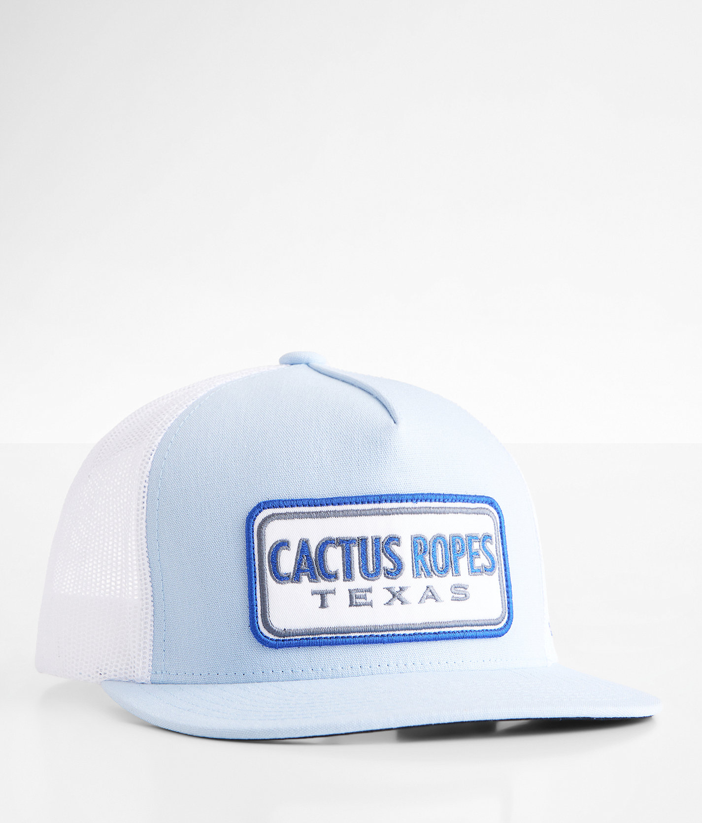 Hooey Cactus Ropes Trucker Hat - Men's Hats in Blue White