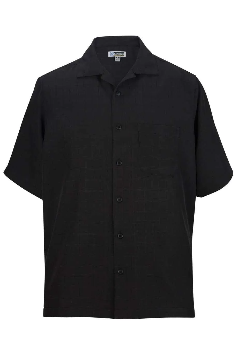 Edwards 1030 Jacquard Batiste Camp Shirt