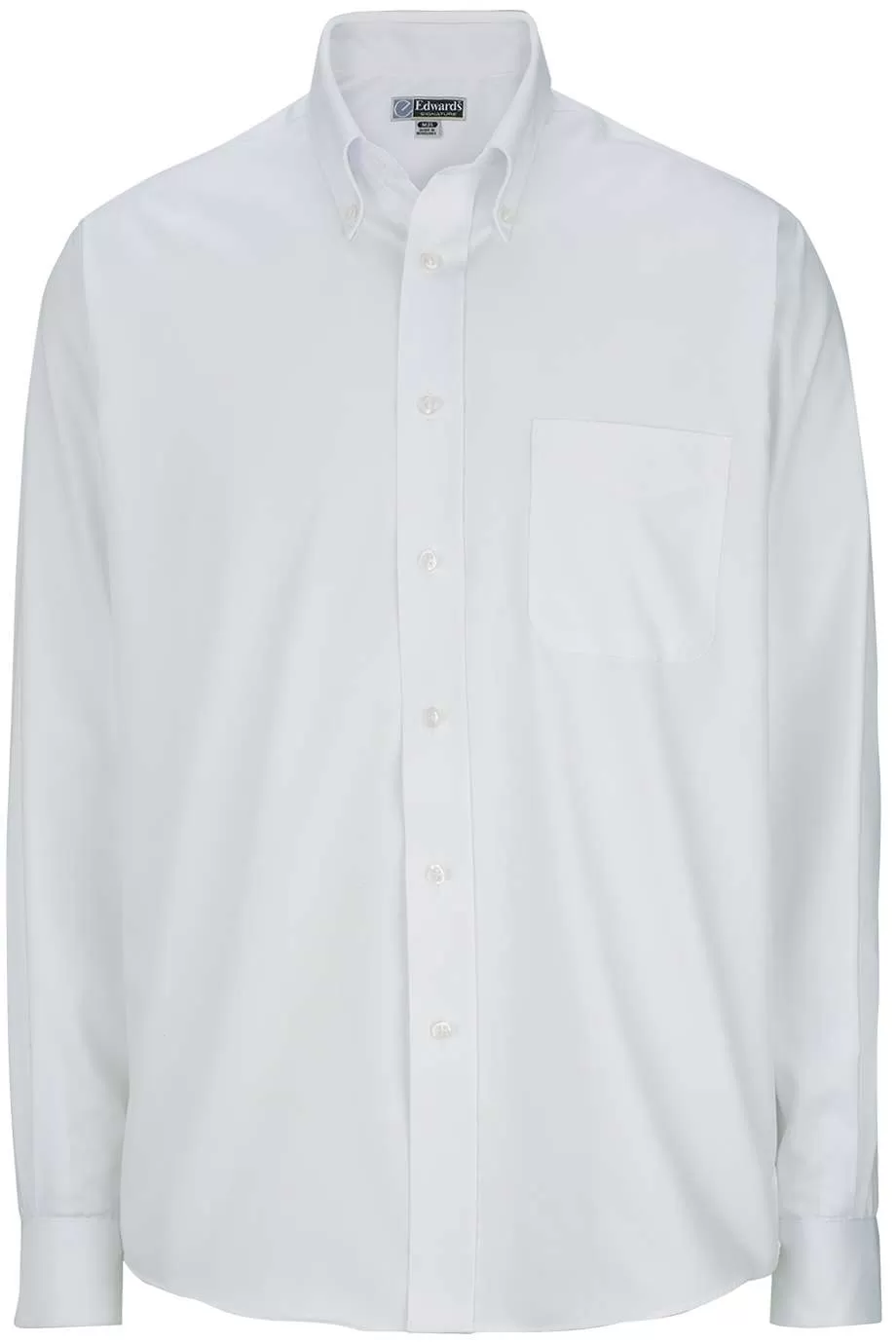 Edwards 1975 Men's Pinpoint Oxford Shirt - Long Sleeve