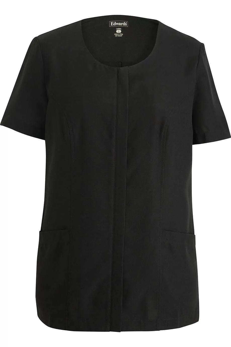Edwards 7284 Ladies' Scoop Neck Spun Poly Tunic