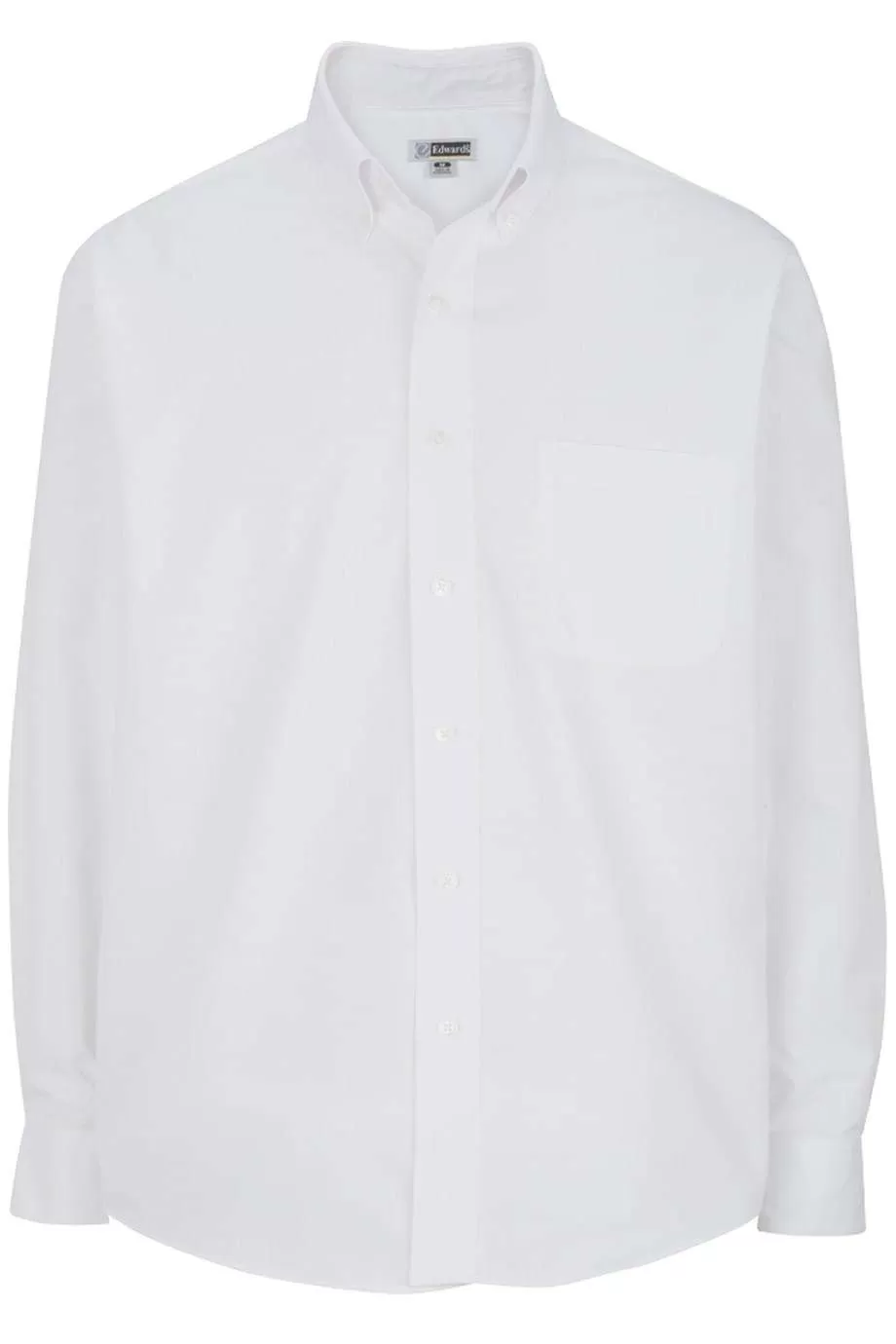 Edwards 1295 Men's Lightweight Long Sleeve Poplin Shirt
