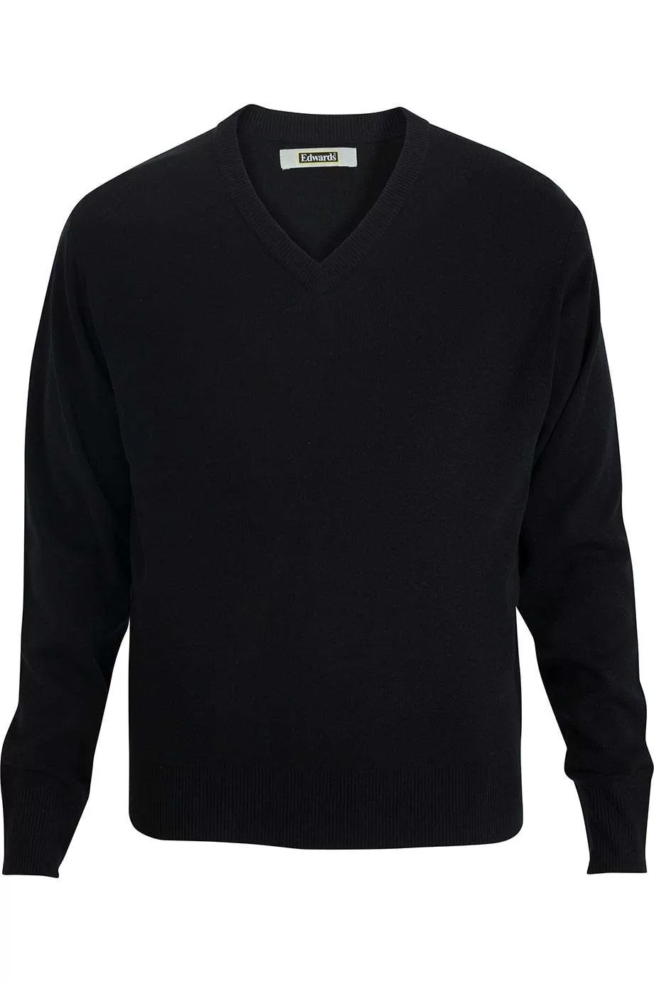 Edwards 4067 V Neck Sweater Interlock Acrylic