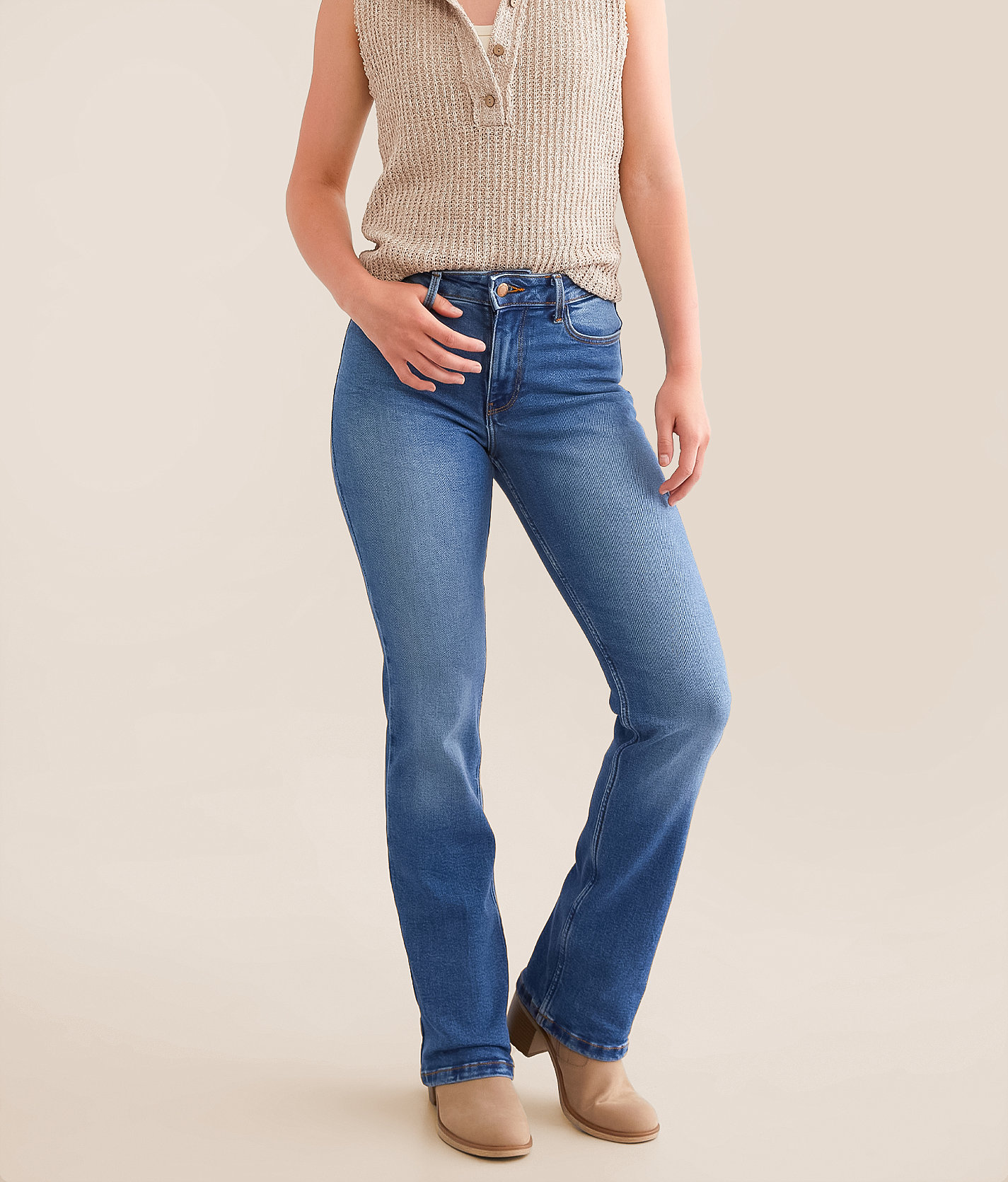 Wrangler® Specialty High Rise Boot Stretch Jean - Women's Jeans in Carolina