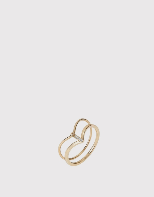18ct Yellow Gold Icon Fine Ring