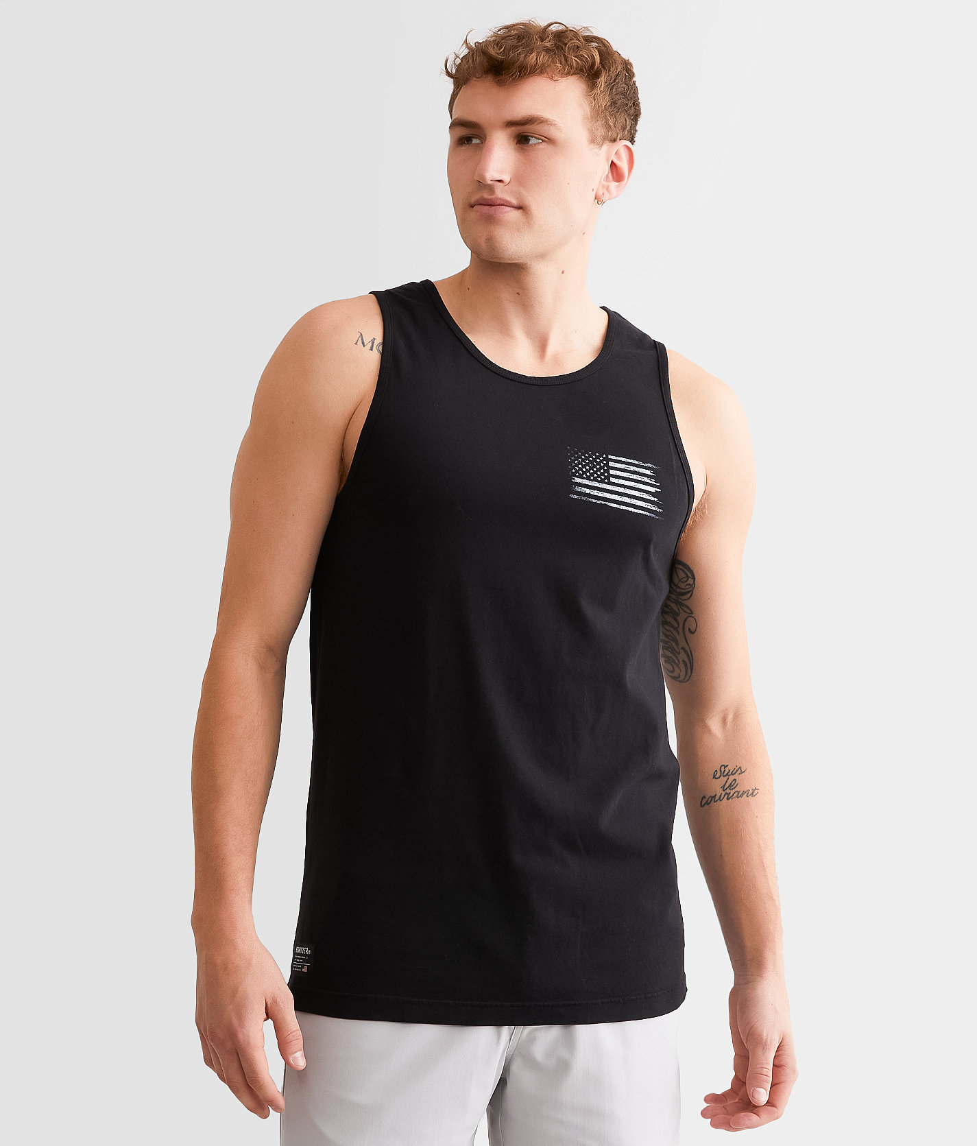 Howitzer Not Free Tank Top - Men's Tank Tops in Black
