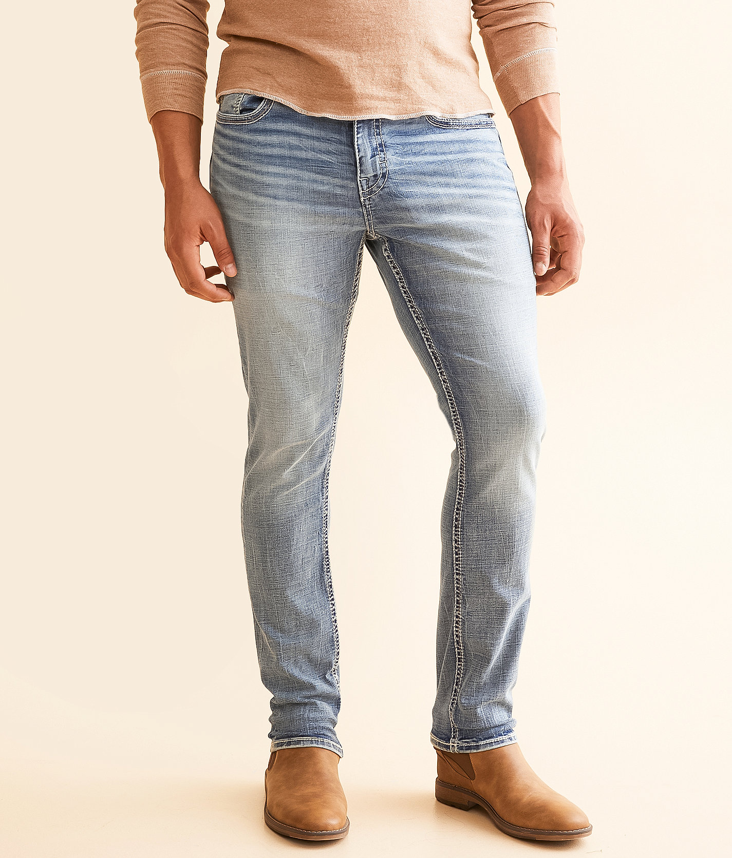 BKE Ethan Straight Stretch Jean - Men's Jeans in Cortona