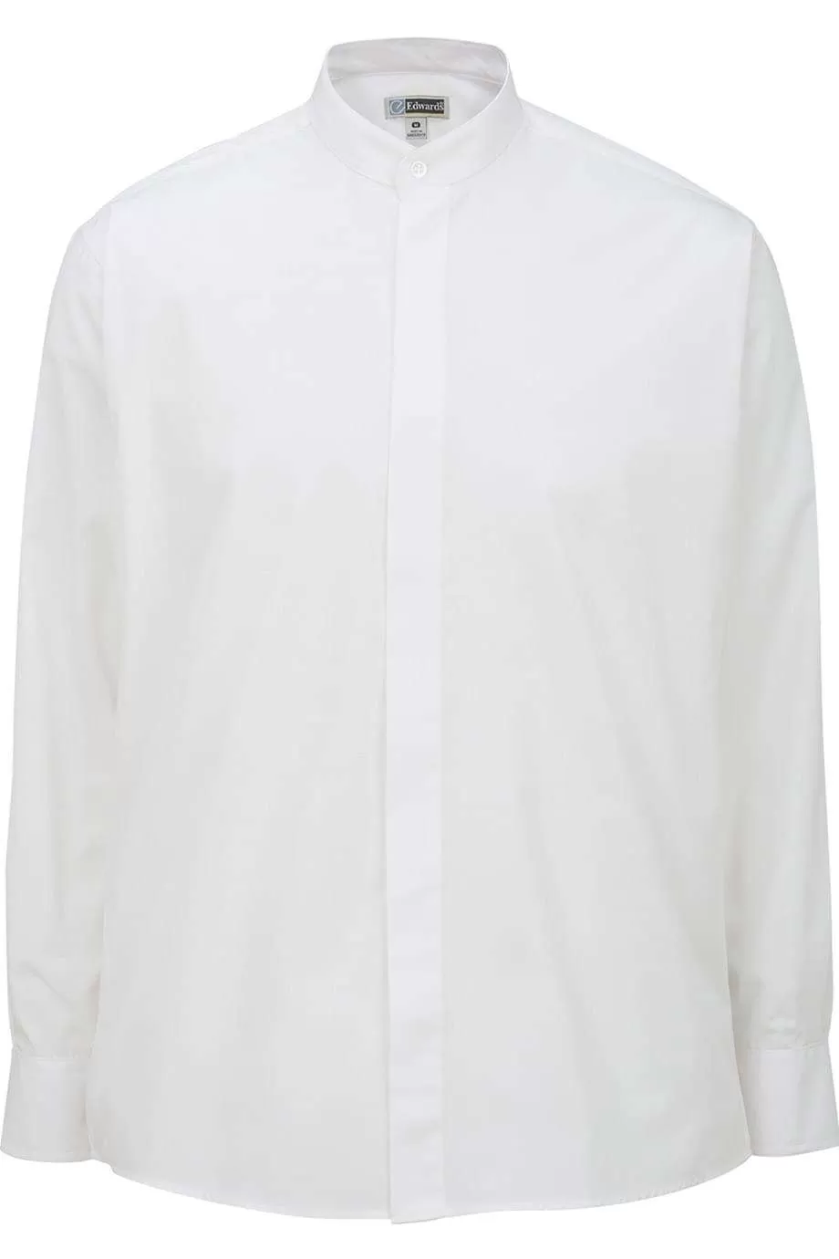 Edwards 1396 Men's Banded Collar Shirt