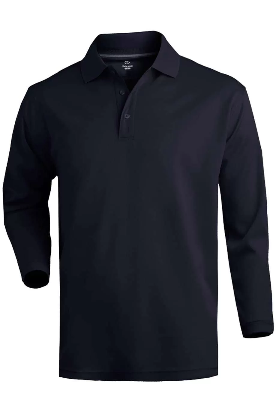Edwards 1578 Hi-Performance Mesh Long Sleeve Polo
