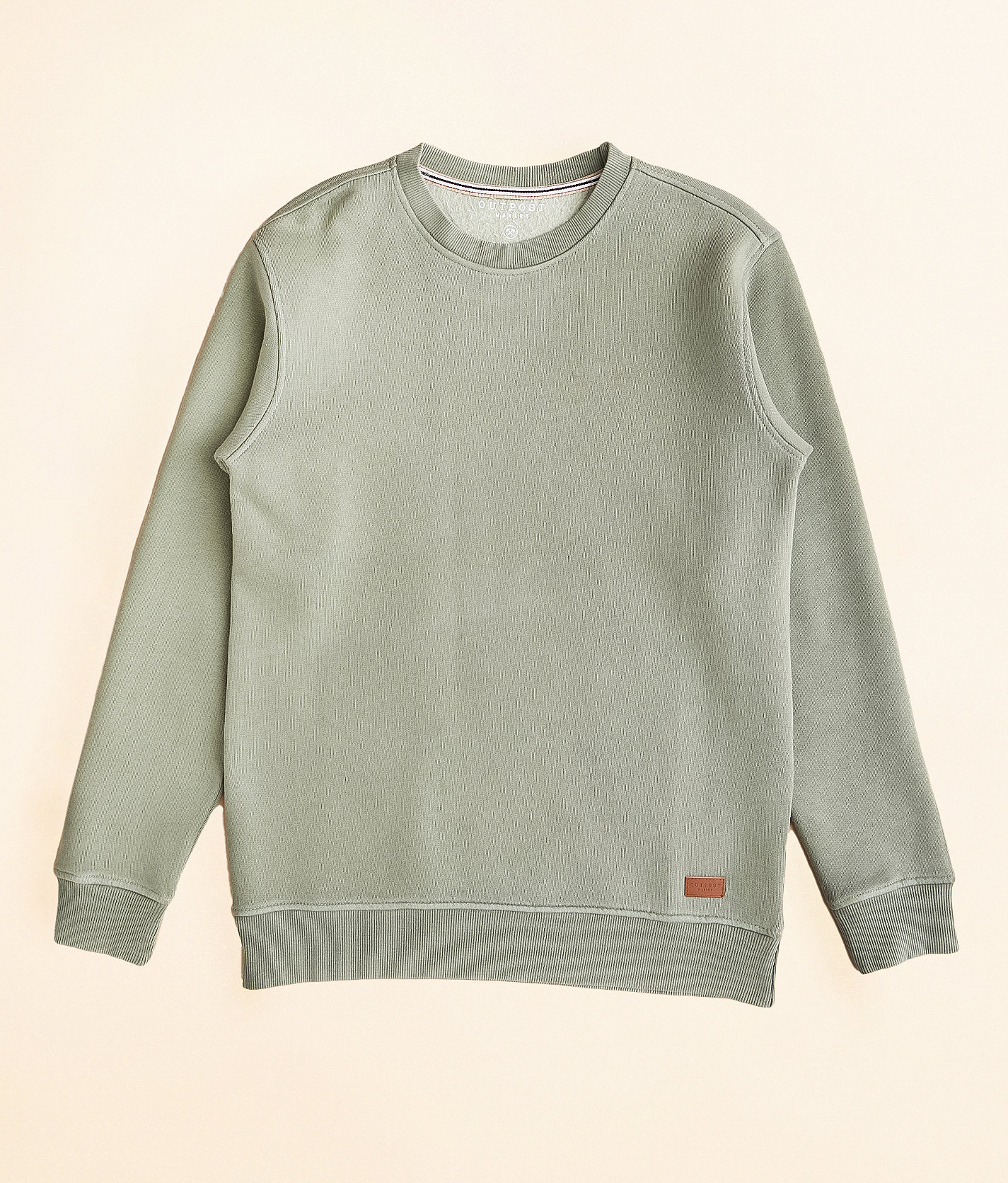 Boys - Outpost Makers Washed Pullover - Boy's Sweatshirts in Vetiver