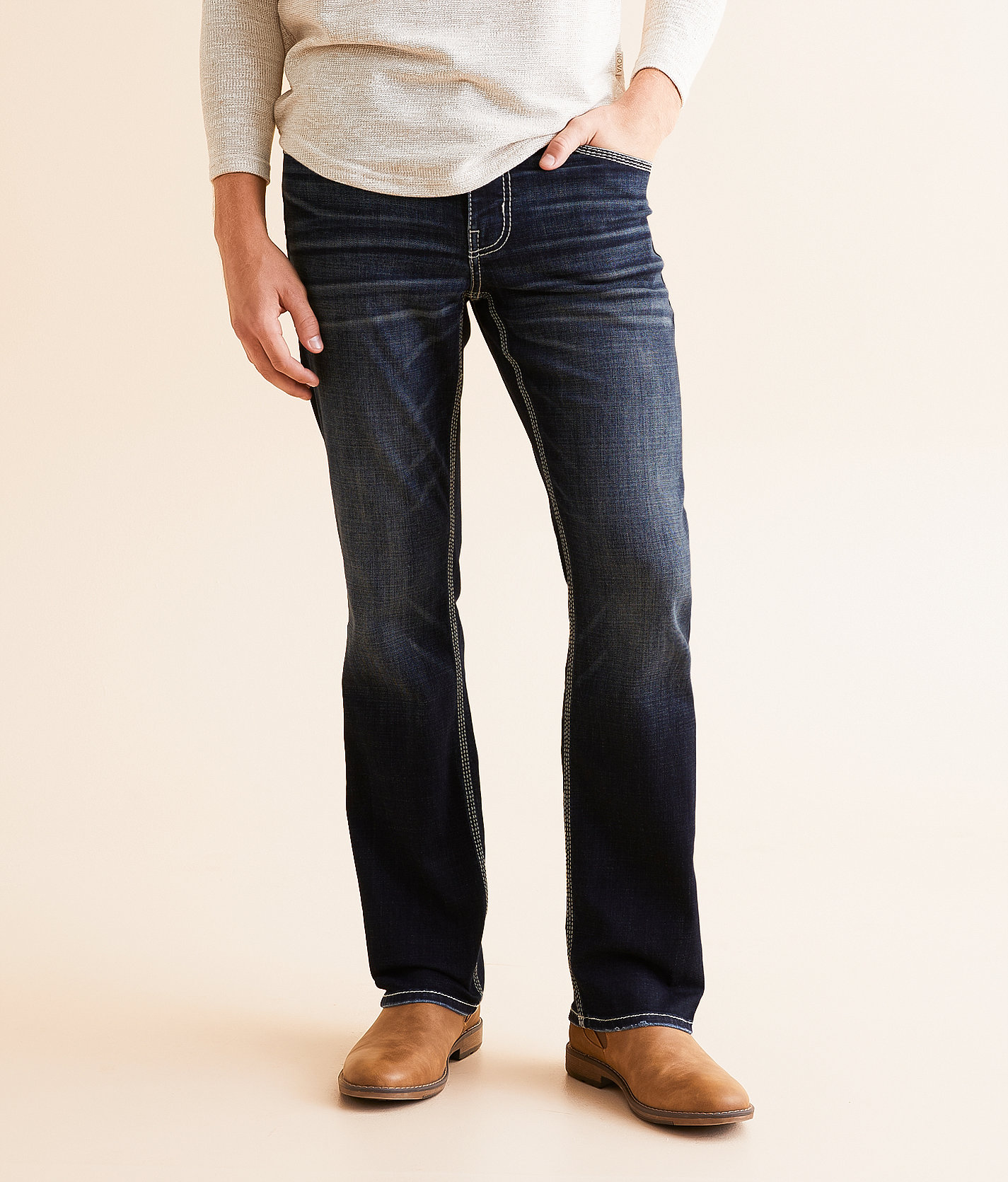 BKE Henry Straight Stretch Jean - Men's Jeans in Paseo