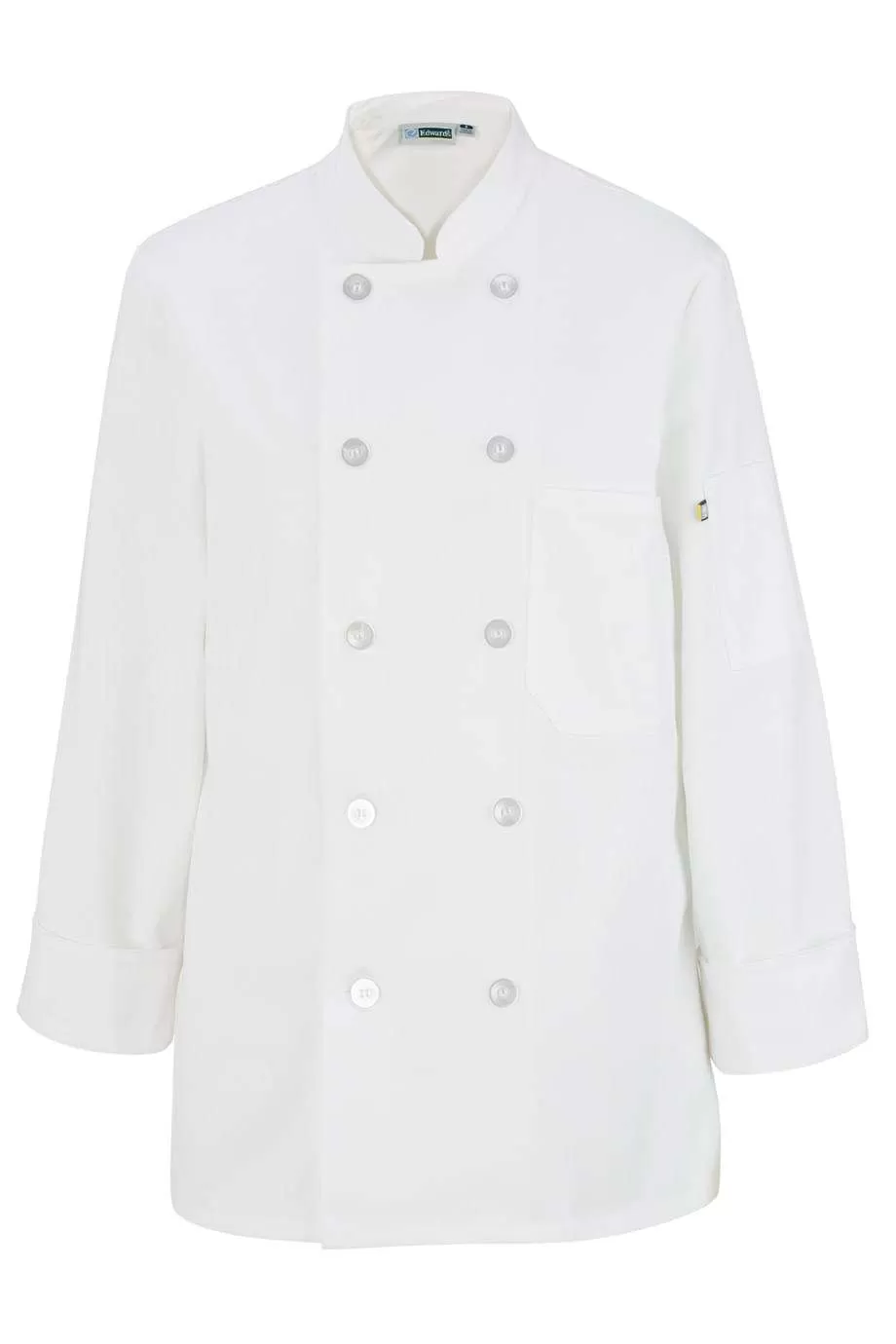Edwards 6301 Ladies' 10 Button Long Sleeve Chef Coat