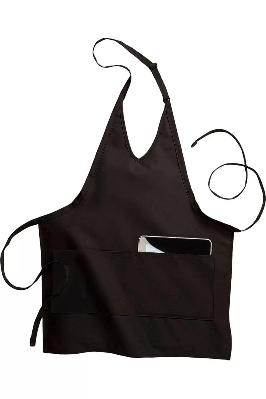 Edwards 9009 2-Pocket V-Neck Bib Apron