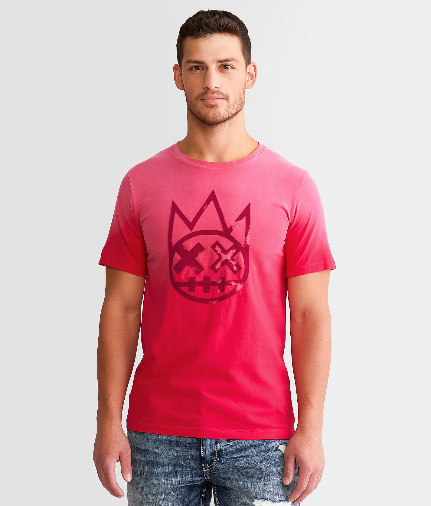 Cult of Individuality Shimuchan T-Shirt - Men's T-Shirts in Vintage Red