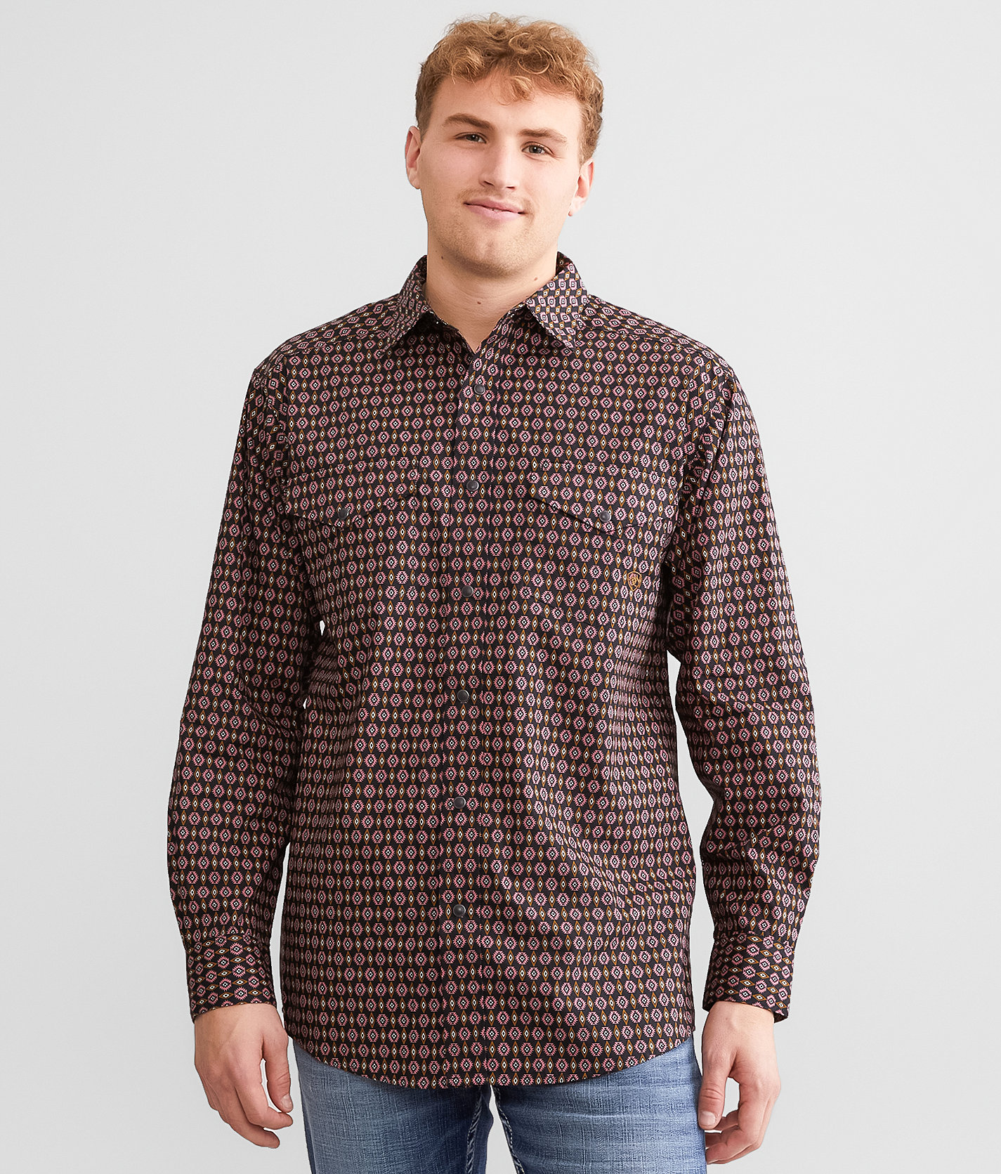 Ariat Eren Western Shirt - Men's Shirts in Black