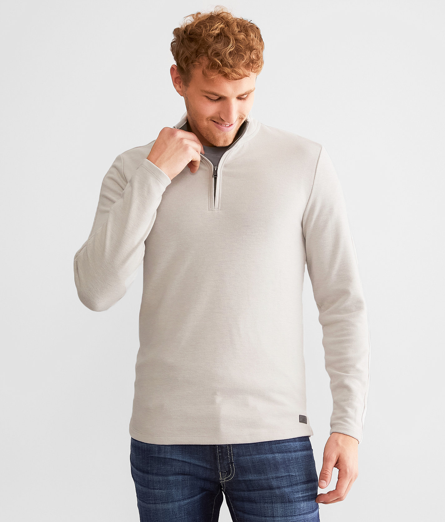 Outpost Makers Quarter Zip Pullover - Men's Sweatshirts in Antarctica