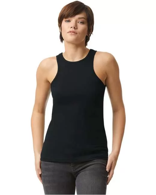 American Apparel 101CVC Ladies CVC Racerback Tank