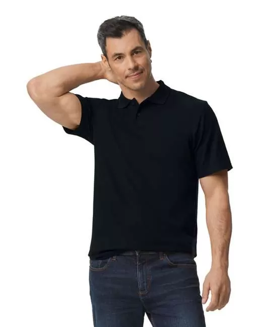 Gildan G648 Men's Softstyle Double Pique Polo